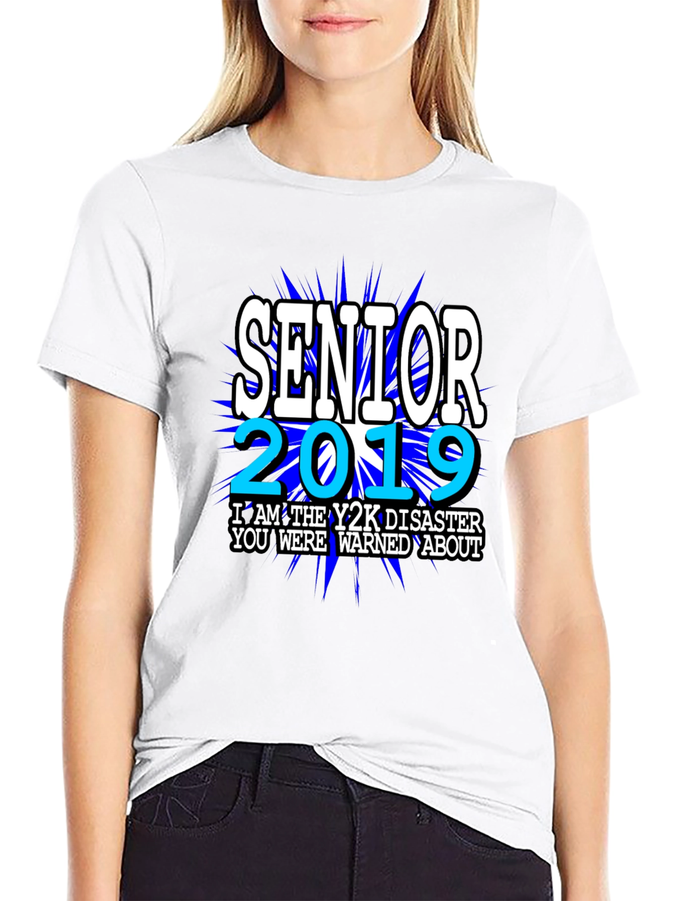 Senior 2019 Y2K Disaster T-Shirt