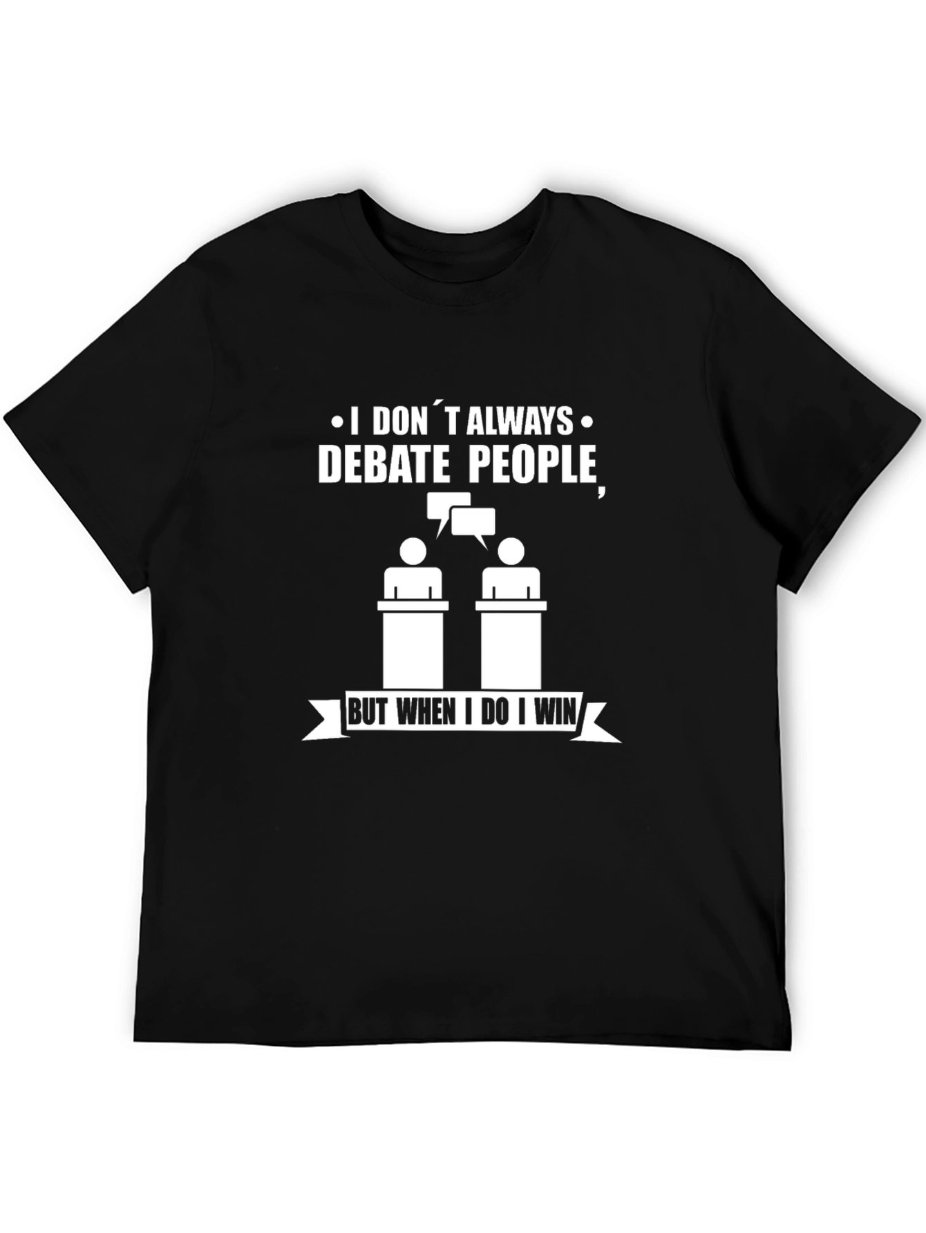 Debate People Funny Graphic T-Shirt