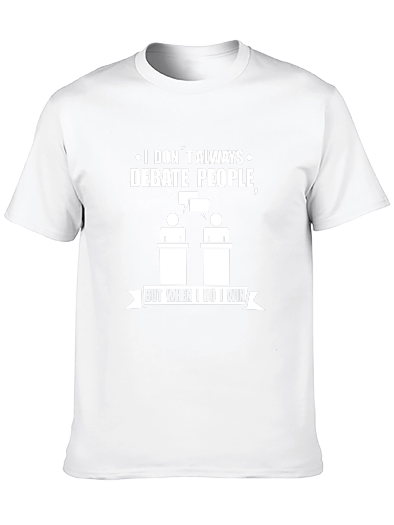 Debate People Funny Graphic T-Shirt