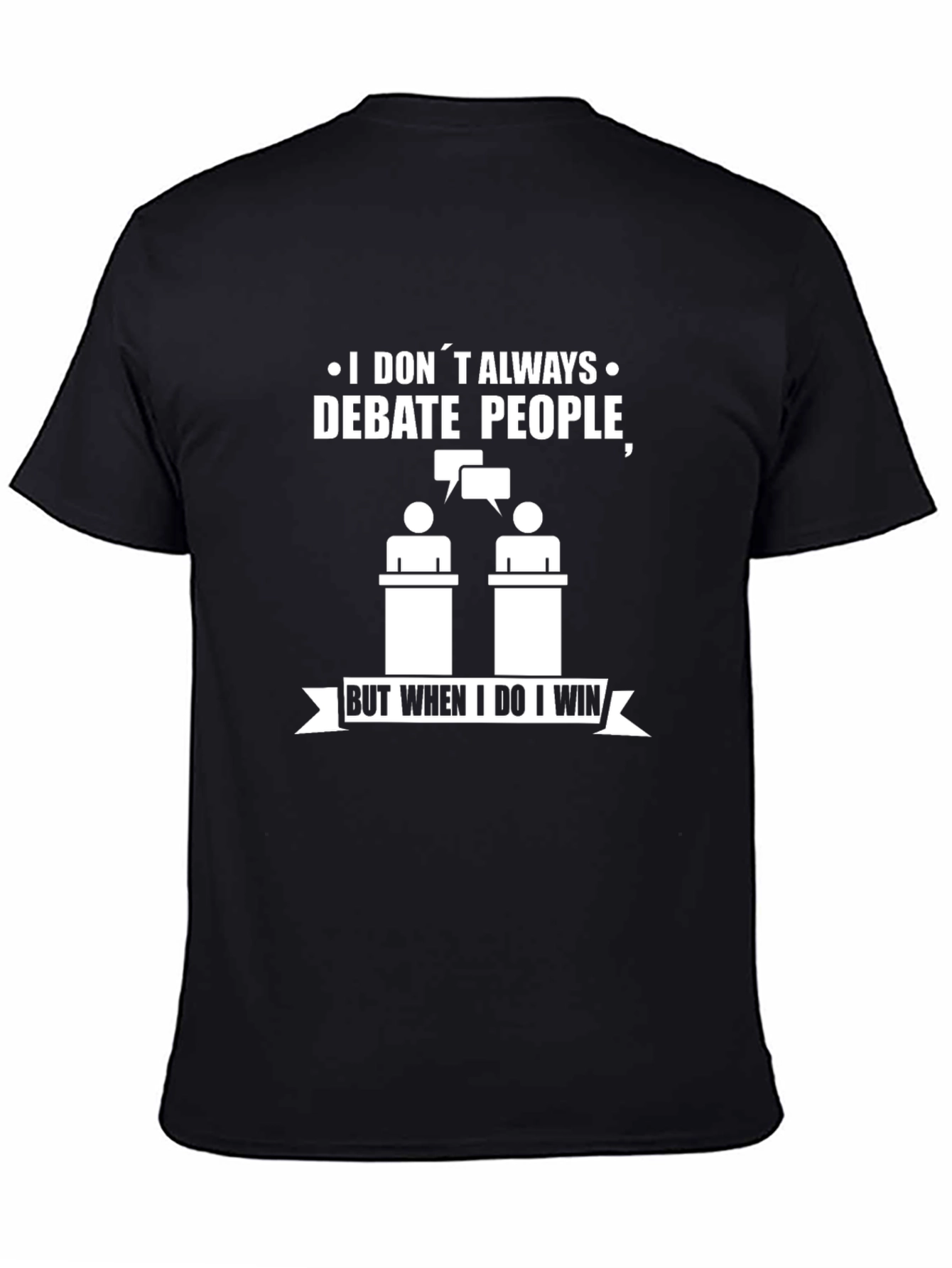 Debate People Funny Graphic T-Shirt