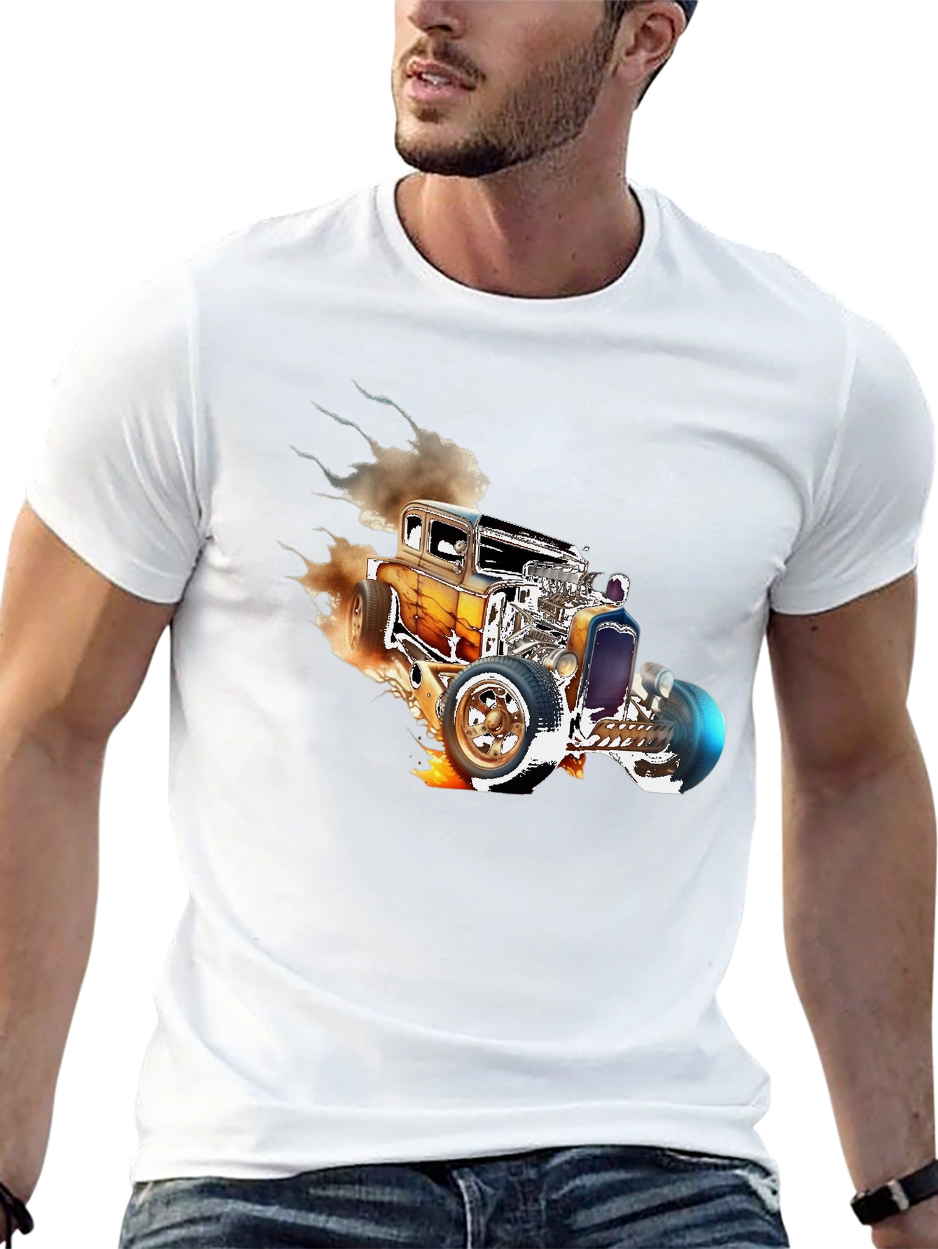 Hot Rod T-Shirt - Classic Car Graphic Tee