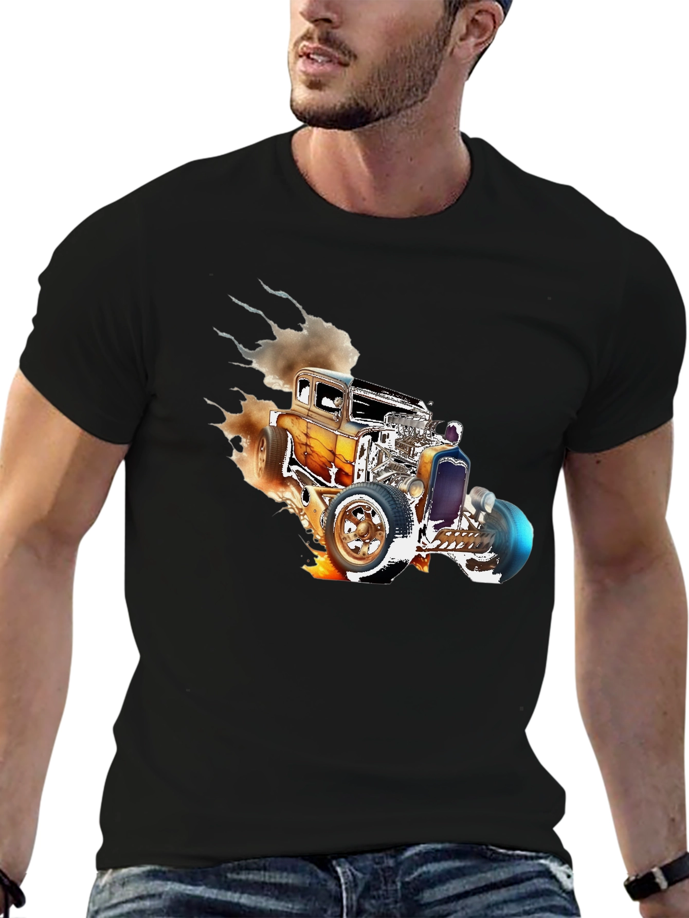 Hot Rod T-Shirt - Classic Car Graphic Tee