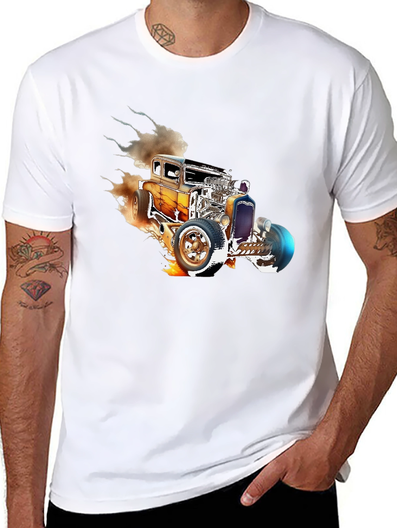 Hot Rod T-Shirt - Classic Car Graphic Tee
