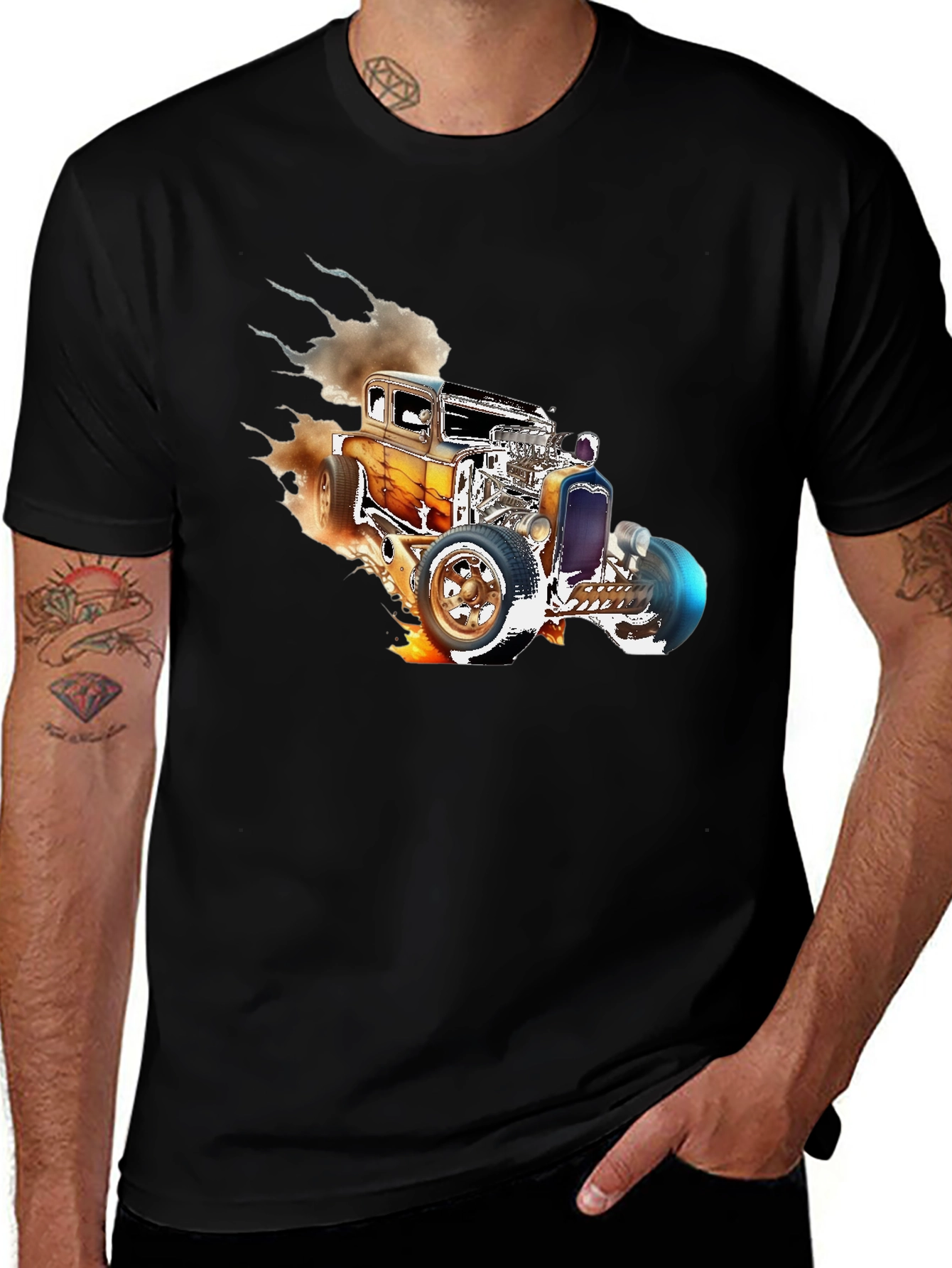 Hot Rod T-Shirt - Classic Car Graphic Tee