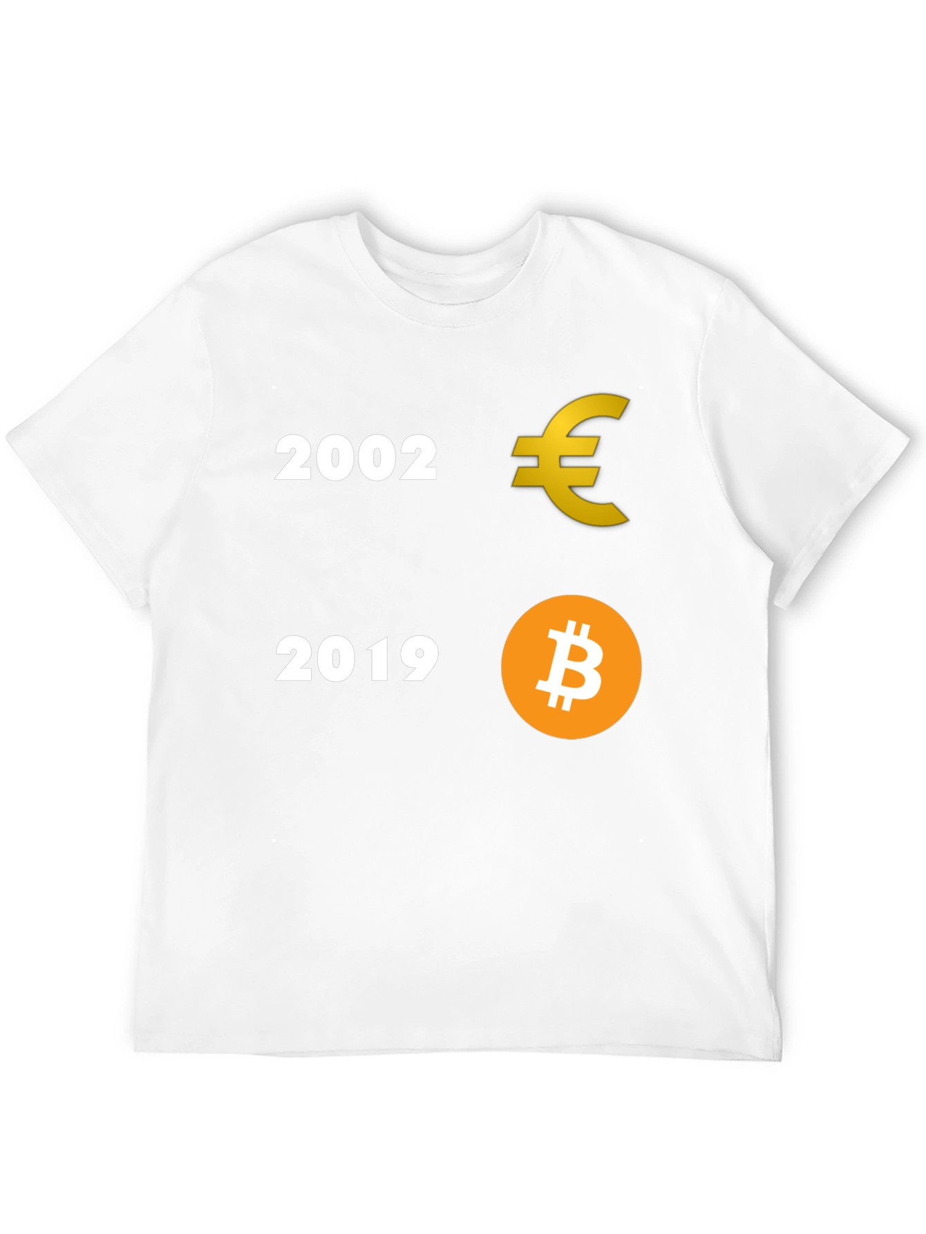 Euro to Bitcoin Evolution Tee