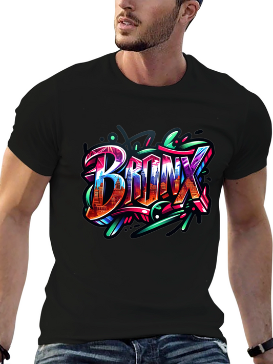 Bronx Graffiti T-Shirt: Vibrant Urban Style