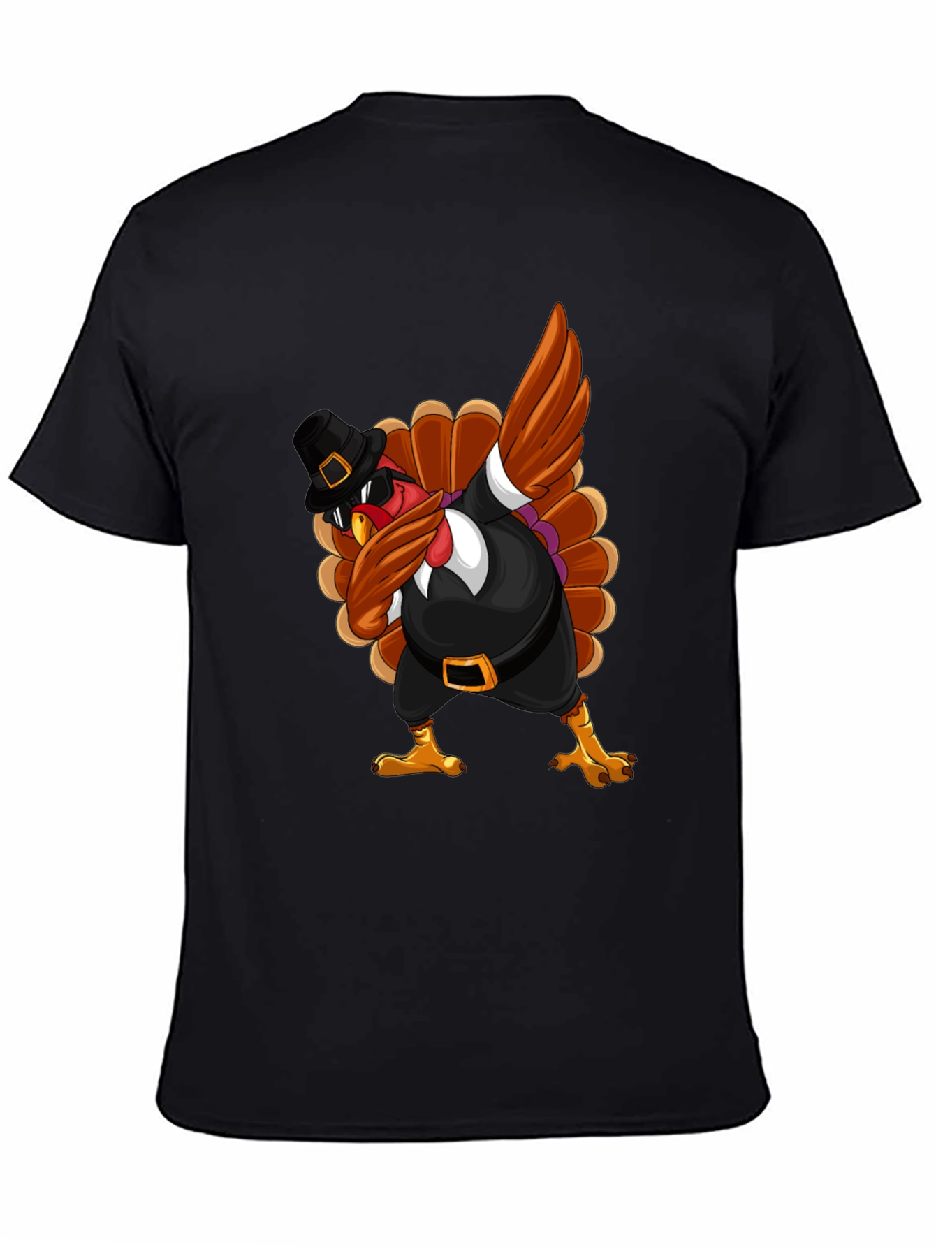 Thanksgiving Turkey Dabbing T-Shirt