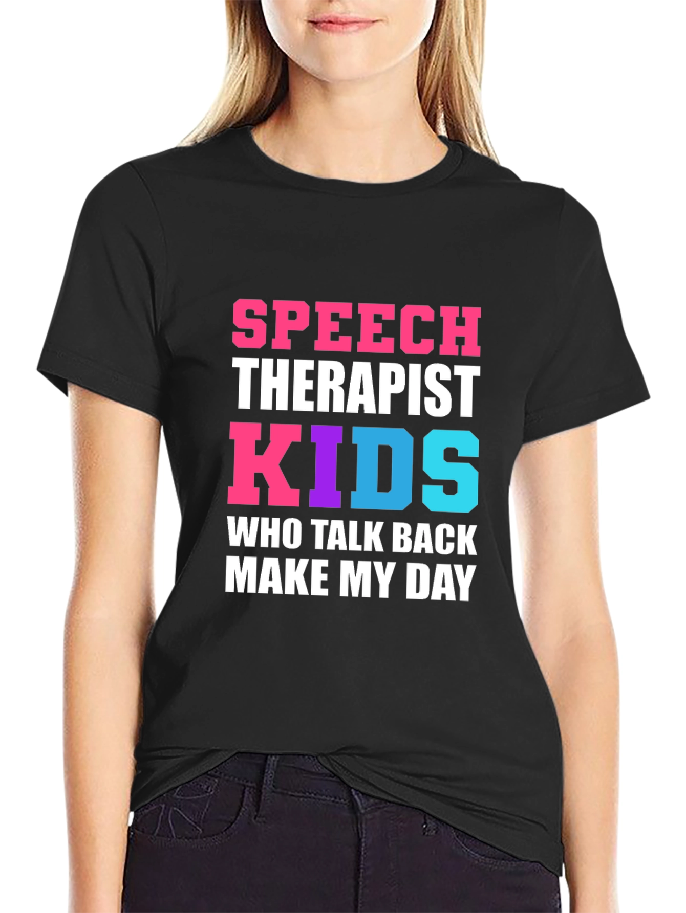 Speech Therapist Kids Talk Back T-Shirt