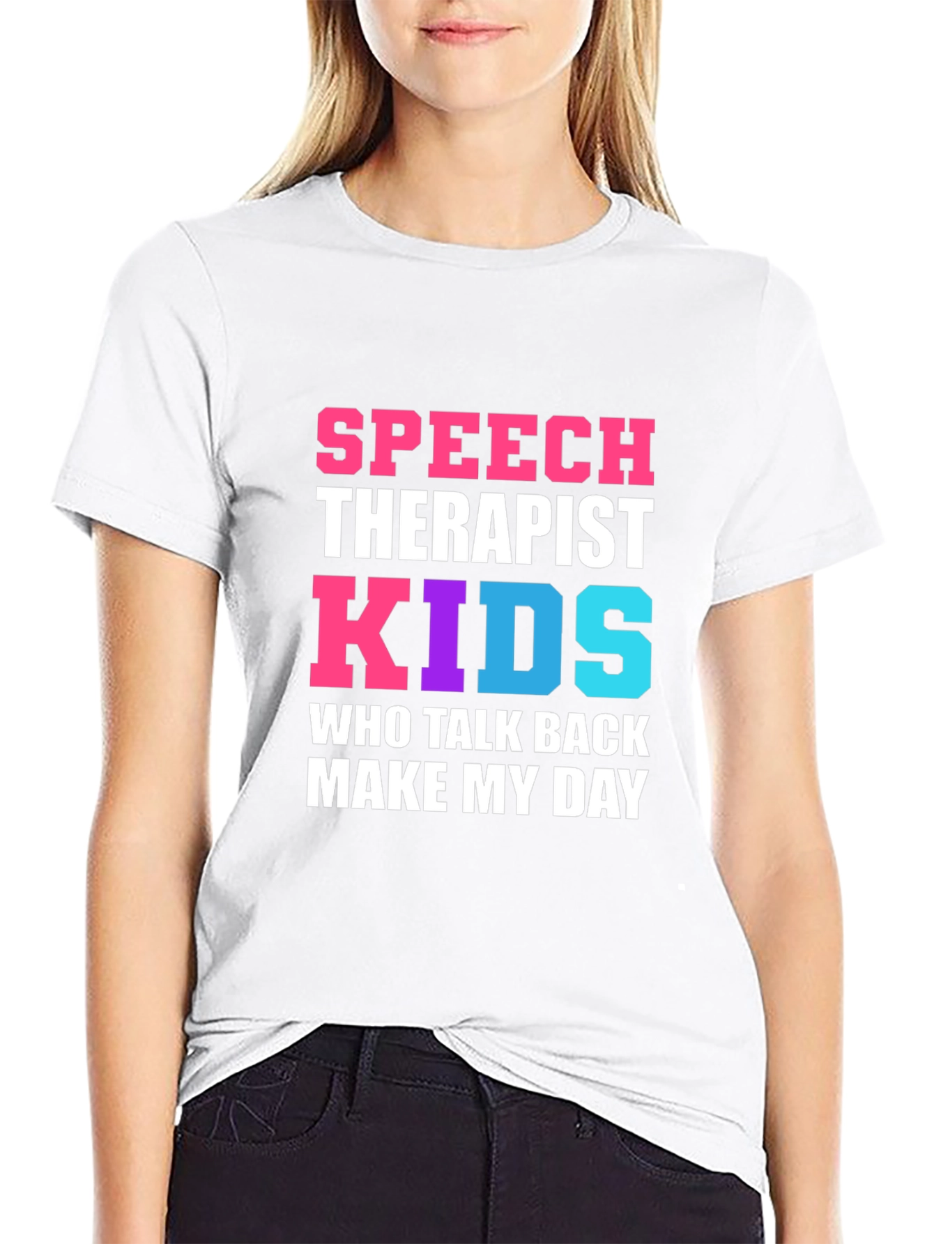 Speech Therapist Kids Talk Back T-Shirt