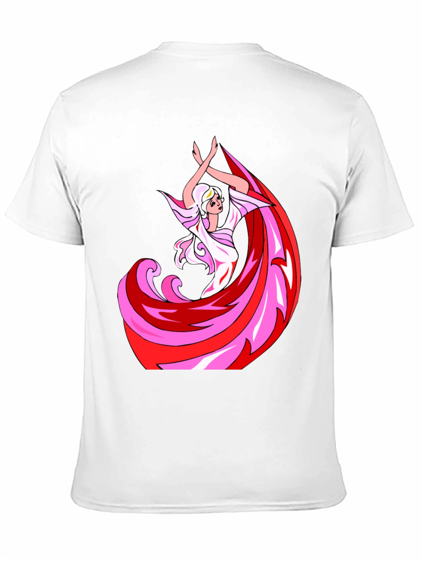 Flamenco Dancer Graphic Tee - Stylish Black T-Shirt