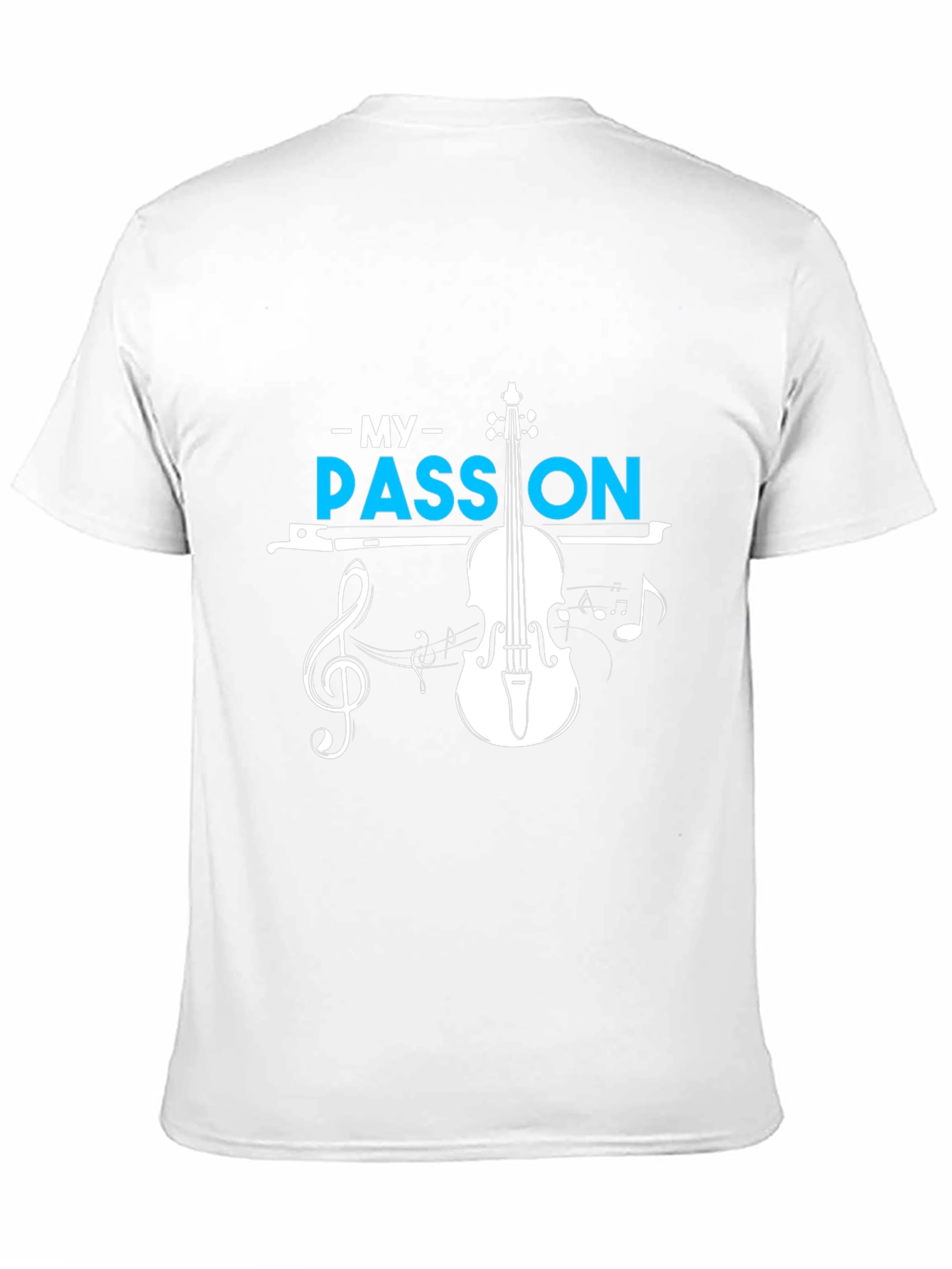 Music Lovers T-Shirt: My Passion Violin Design