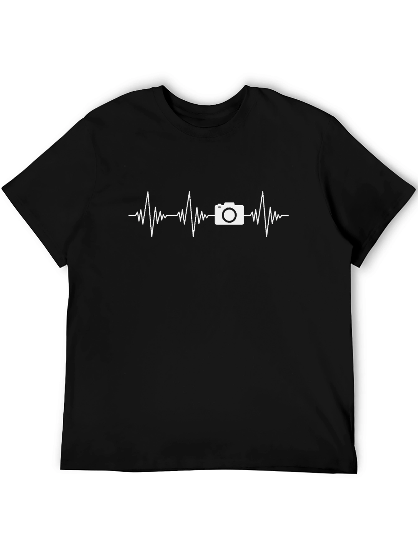 Photographer Heartbeat T-Shirt - Passionate Photo Design