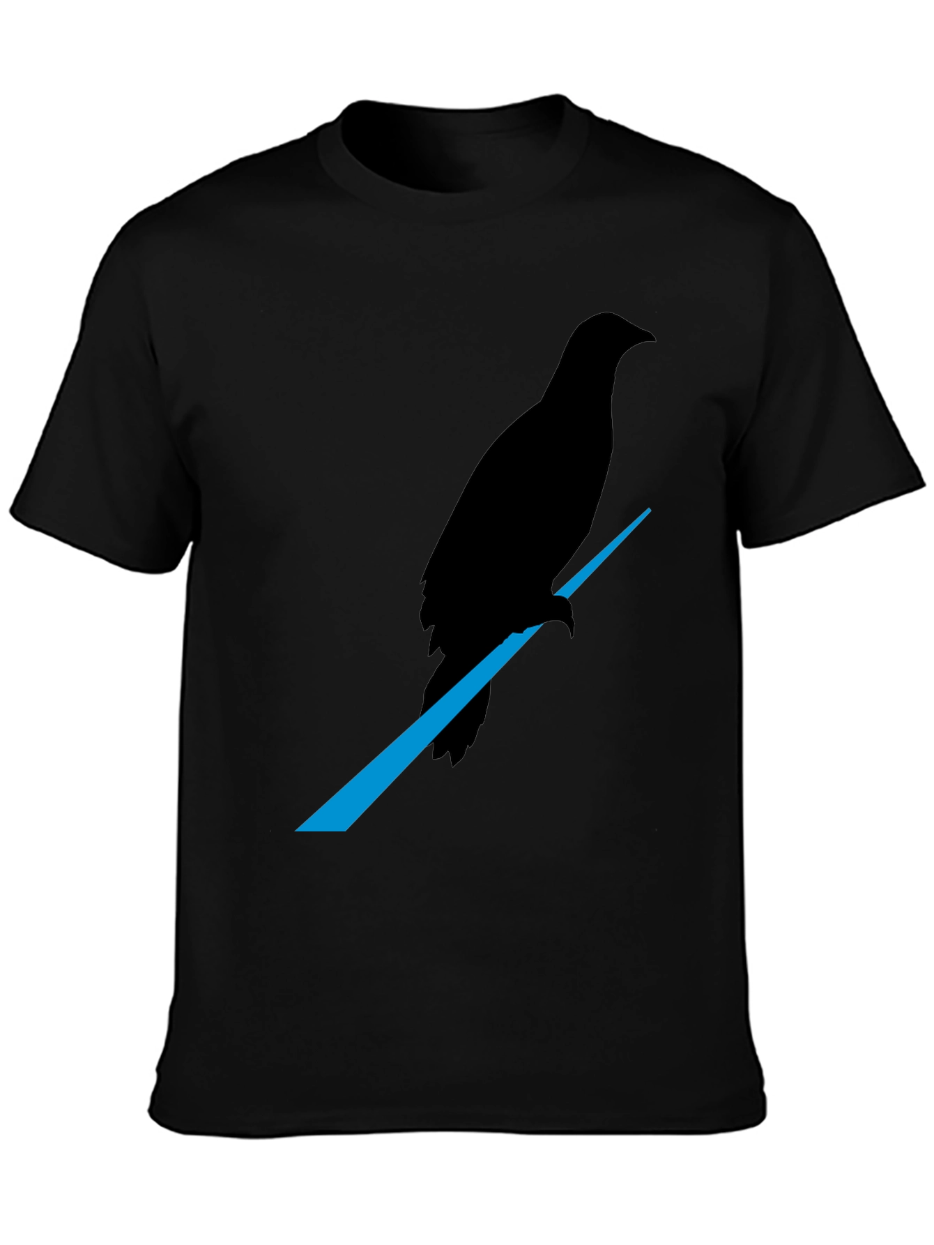 Raven Graphic Tee - Mens Black T-Shirt