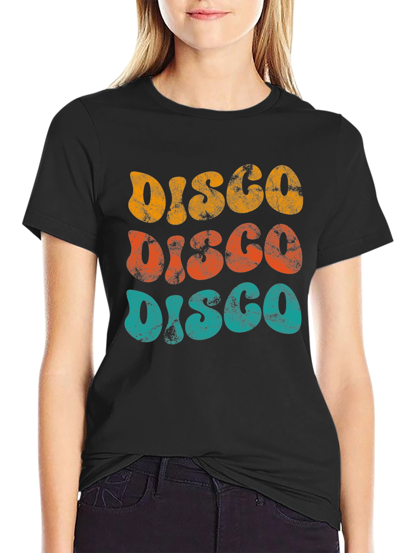 Retro Disco T-Shirt - Groovy 70s Style