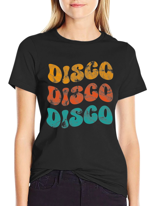 Retro Disco T-Shirt - Groovy 70s Style