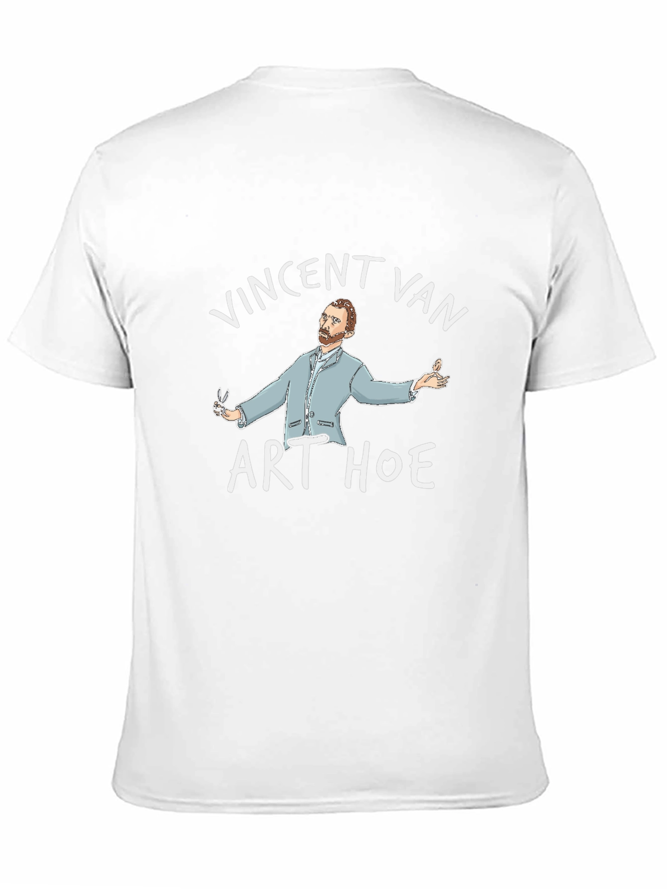 Vincent Van Art Hoe Black T-Shirt