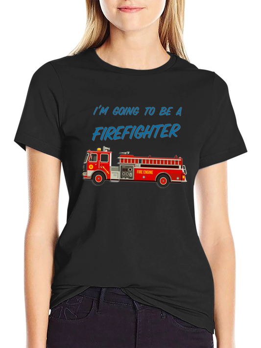 Future Firefighter T-Shirt - Black