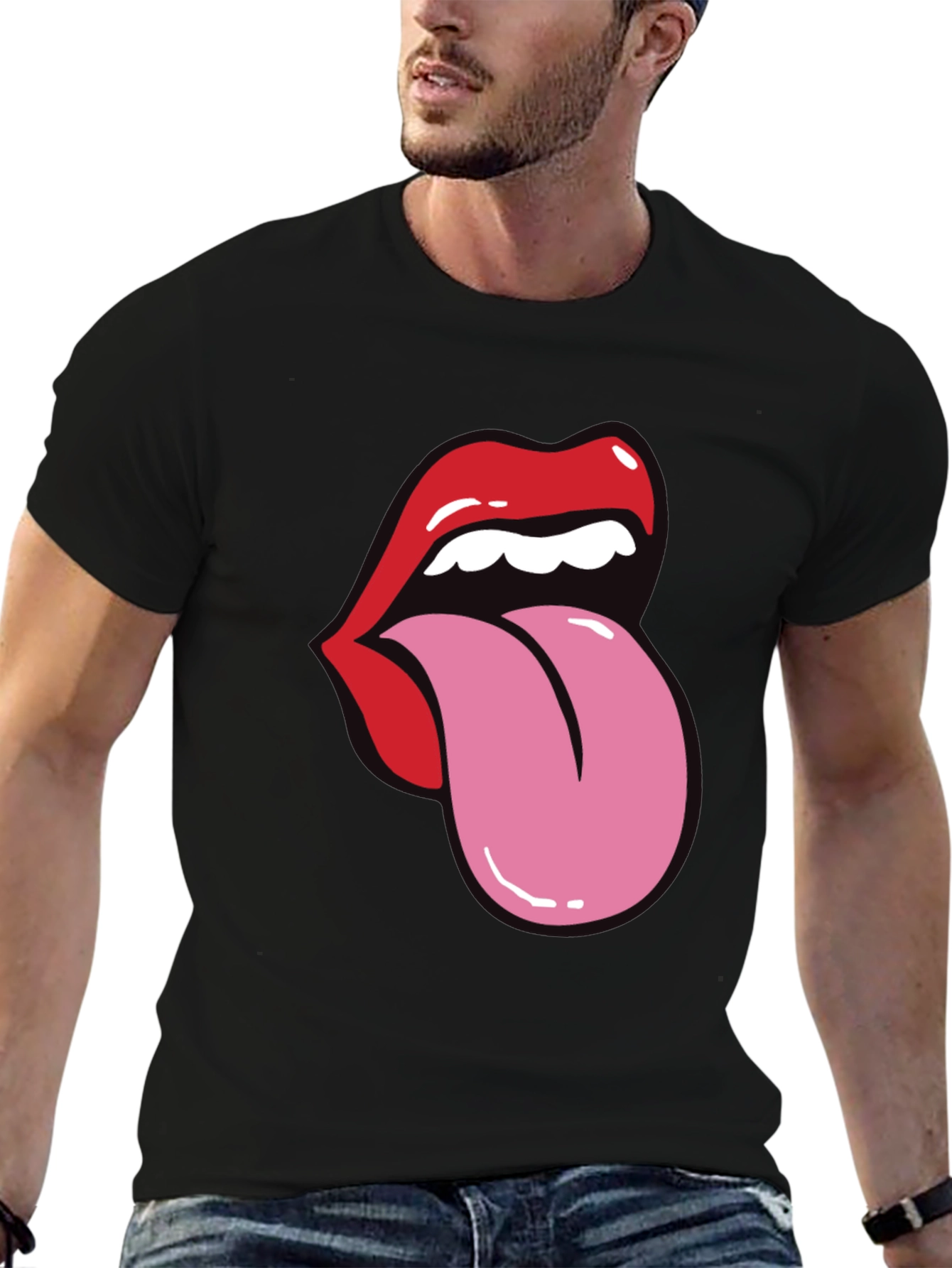 Rolling Stones Tongue T-Shirt - Iconic Rock & Roll