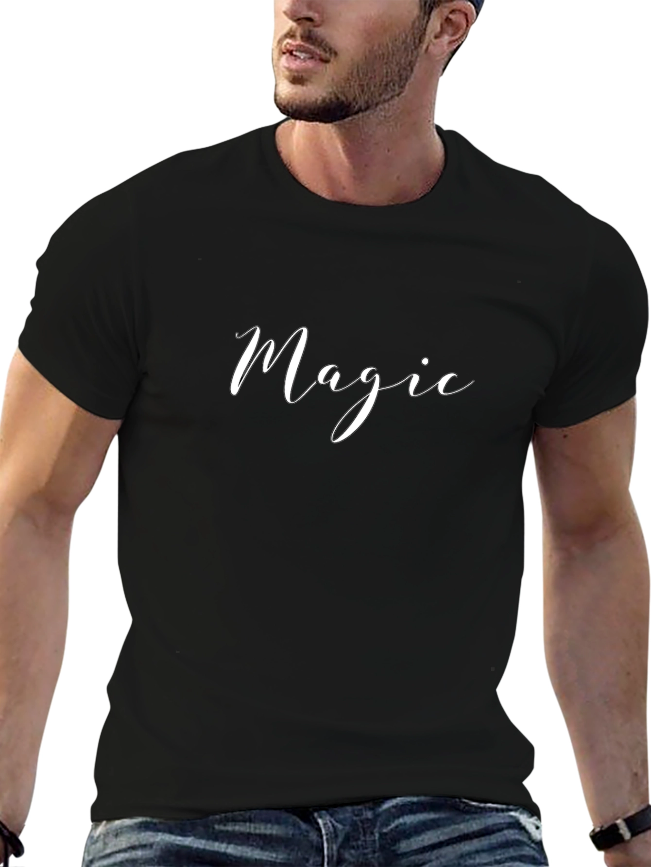 Magic Script T-Shirt - Soft Cotton Casual Tee
