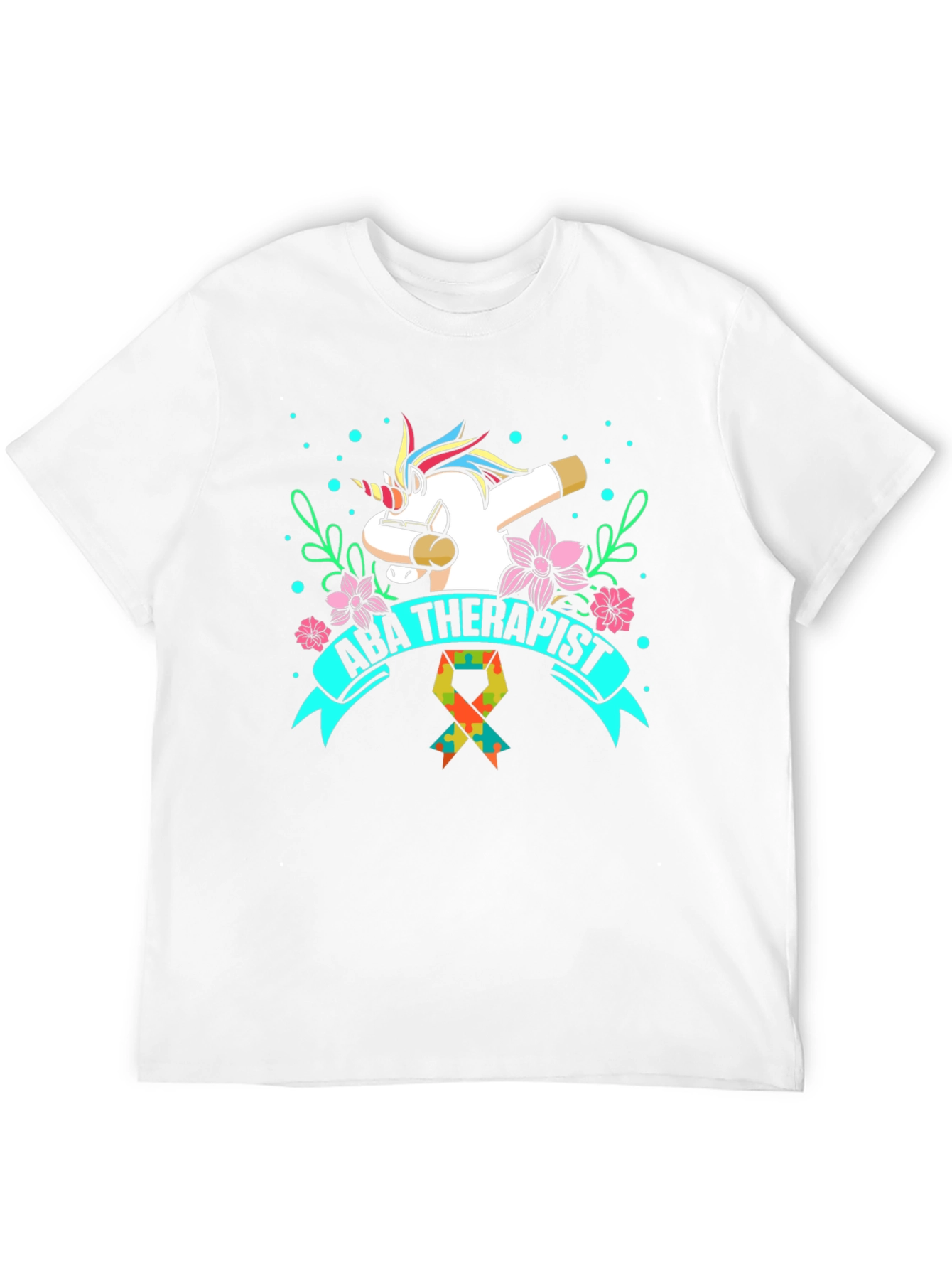 ABA Therapist Unicorn Dab T-Shirt