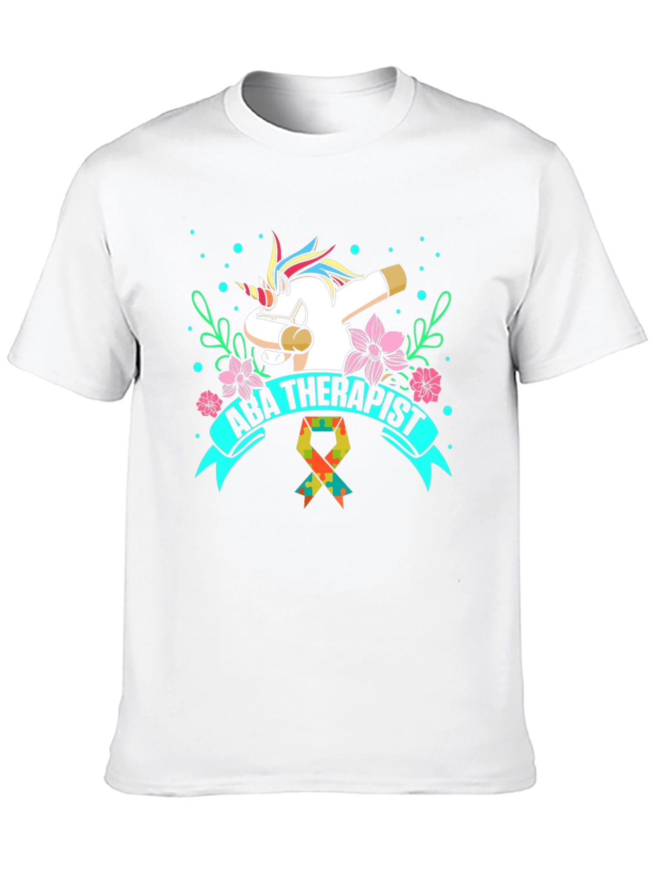 ABA Therapist Unicorn Dab T-Shirt