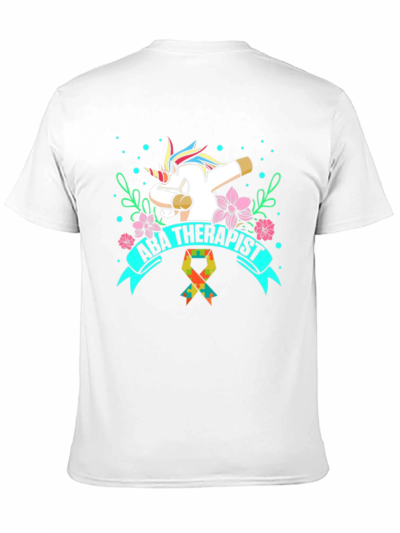 ABA Therapist Unicorn Dab T-Shirt
