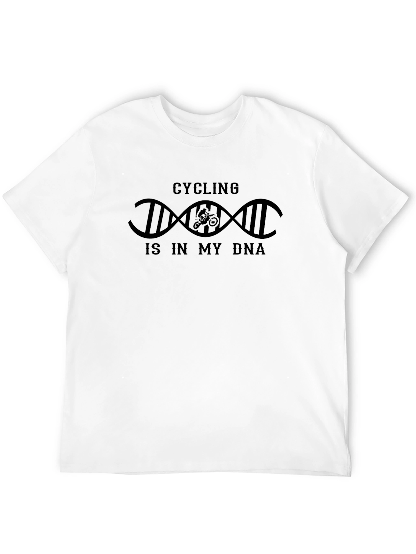Cycling DNA T-Shirt | Sporty Graphic Tee