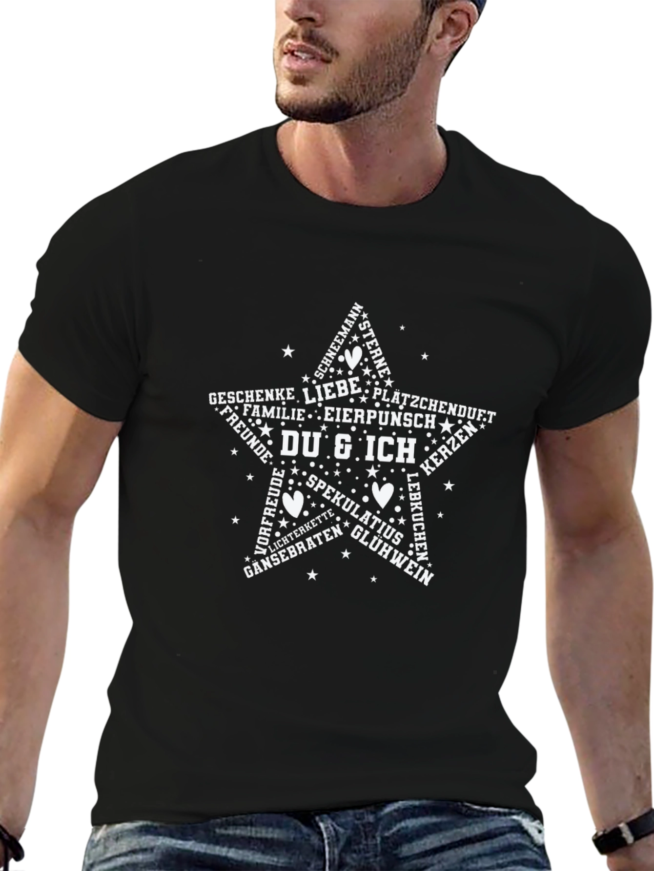 Festive Star T-Shirt - Du & Ich