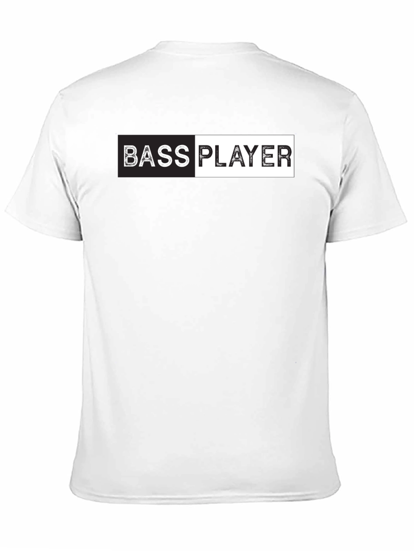 Bass Player Graphic Tee - Black