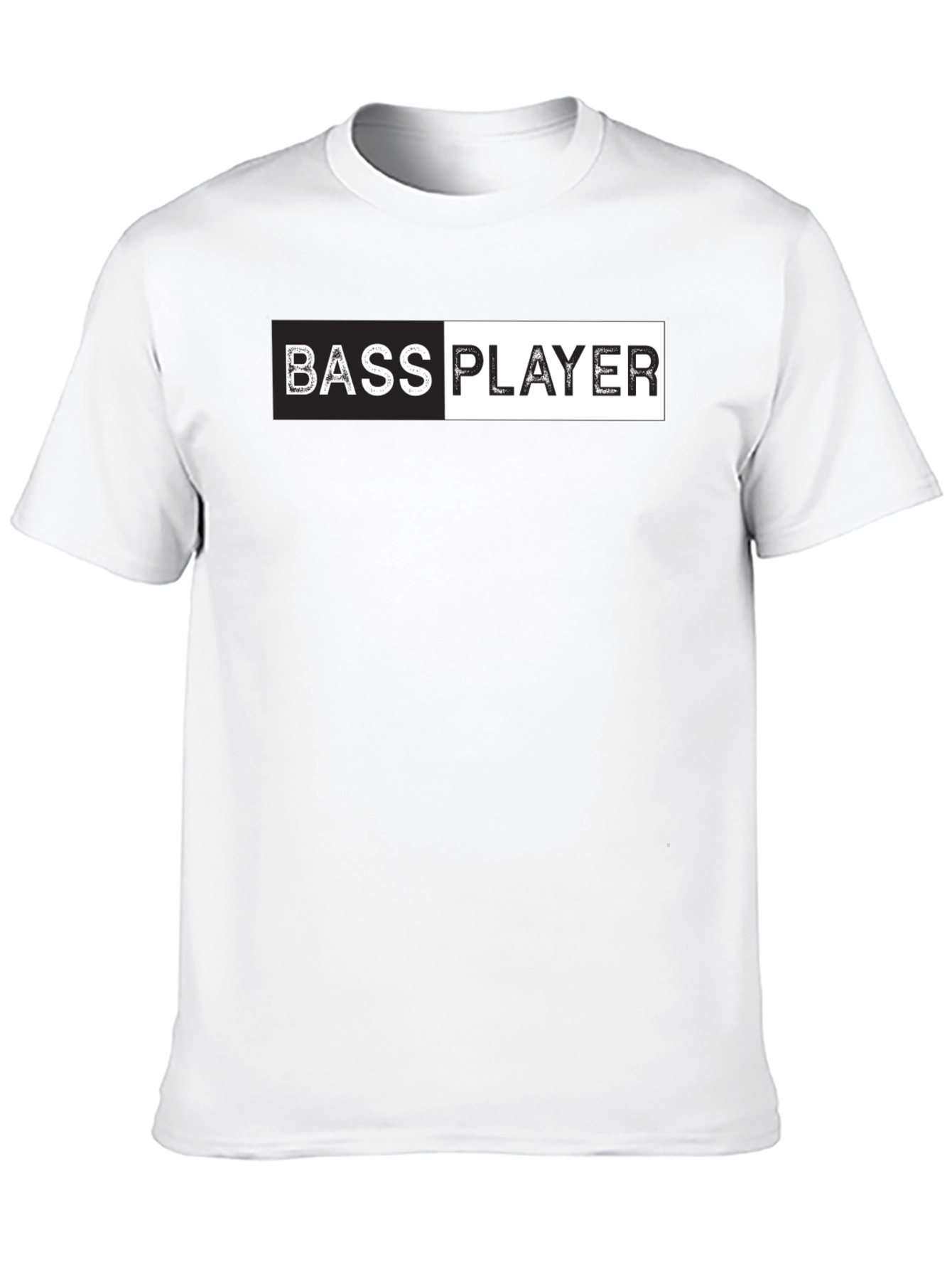 Bass Player Graphic Tee - Black