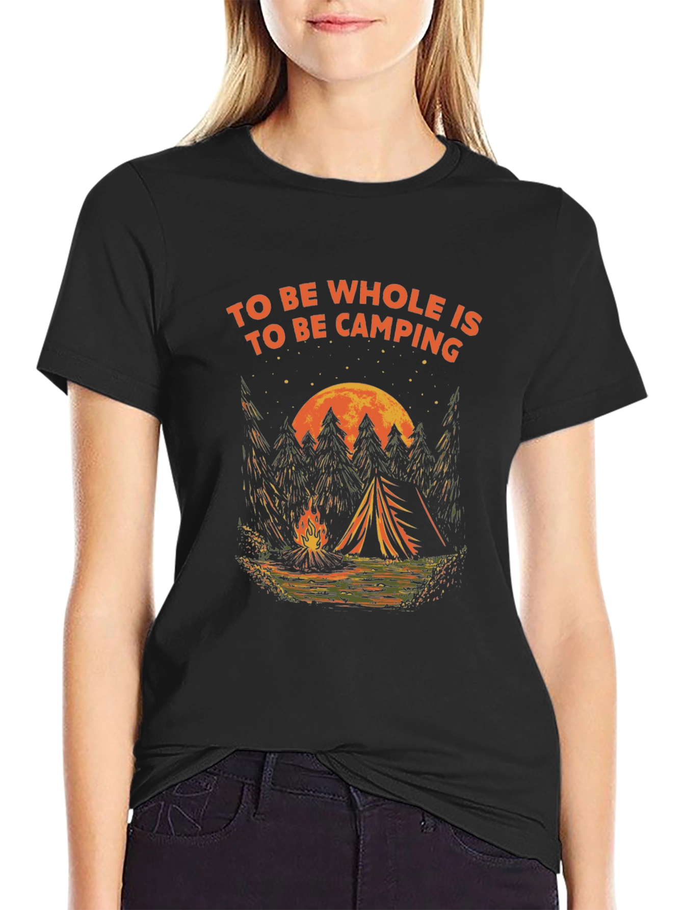 Camping Adventure Graphic Tee