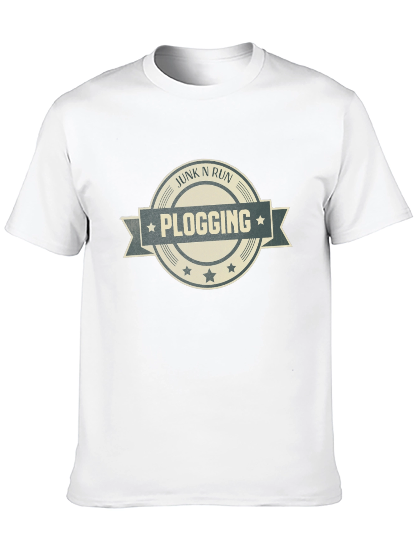 Junk N Run Plogging Tee - Eco-Friendly Clean Up