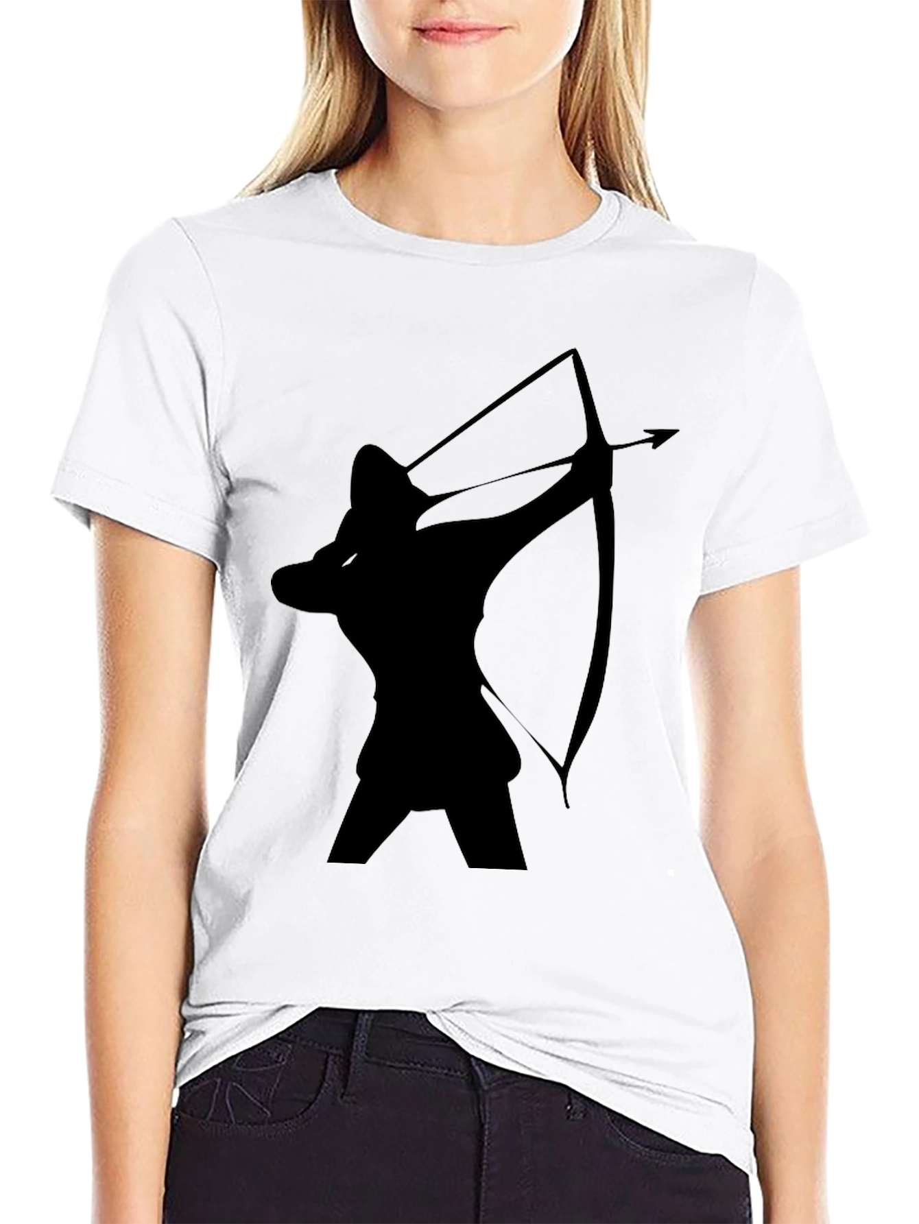 Archer Silhouette Black T-Shirt