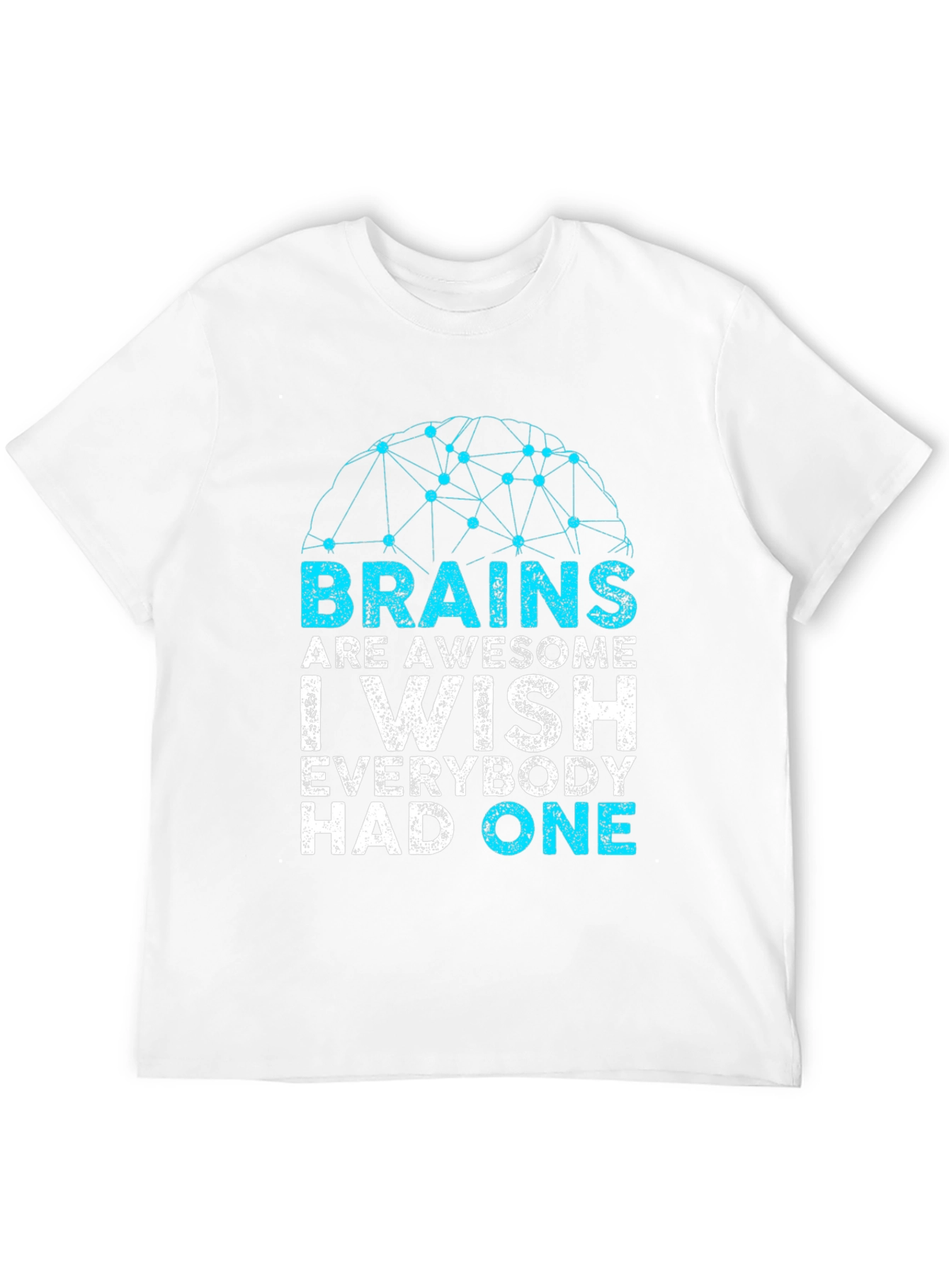 Brains Are Awesome Graphic T-Shirt