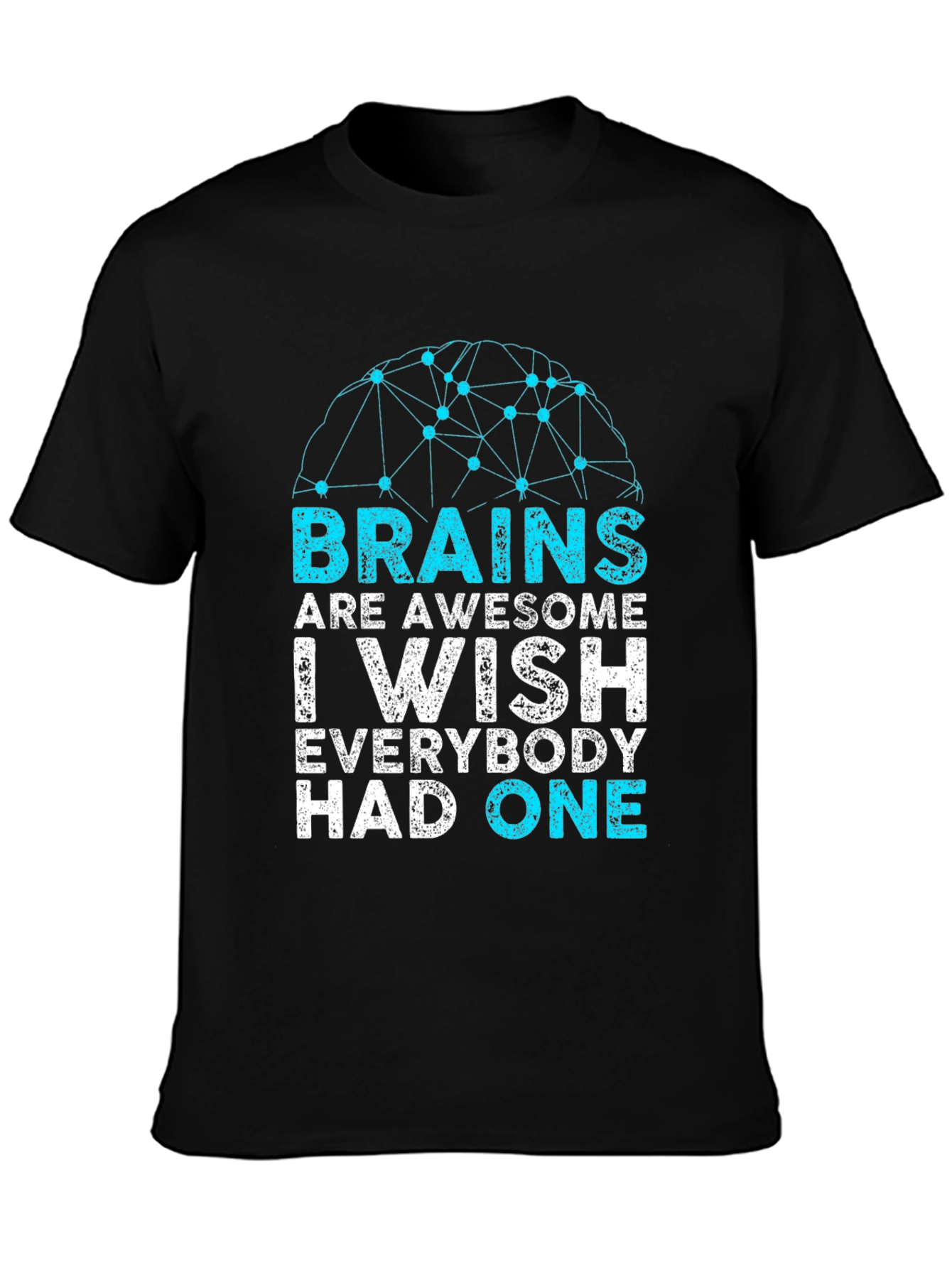 Brains Are Awesome Graphic T-Shirt