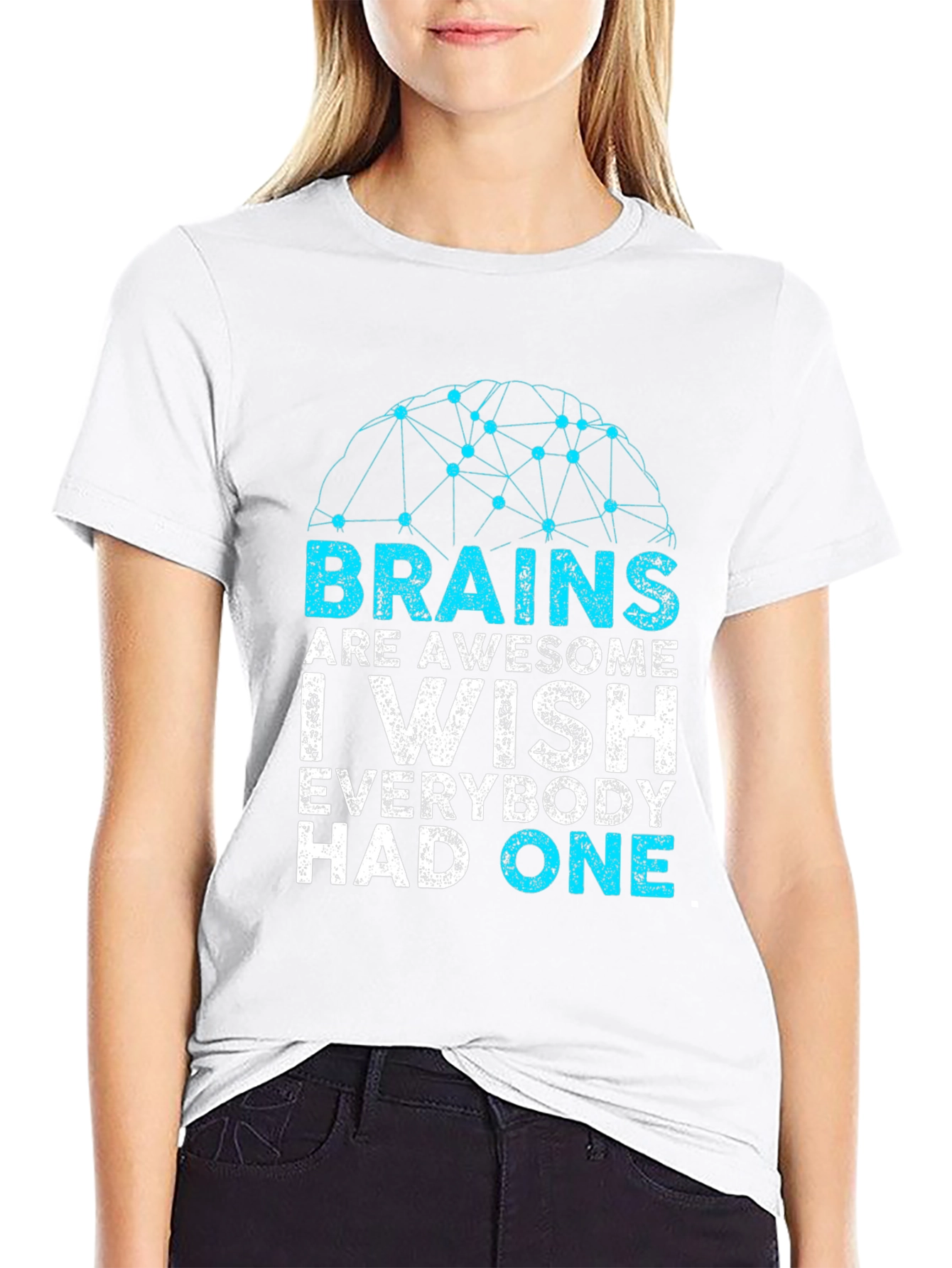 Brains Are Awesome Graphic T-Shirt