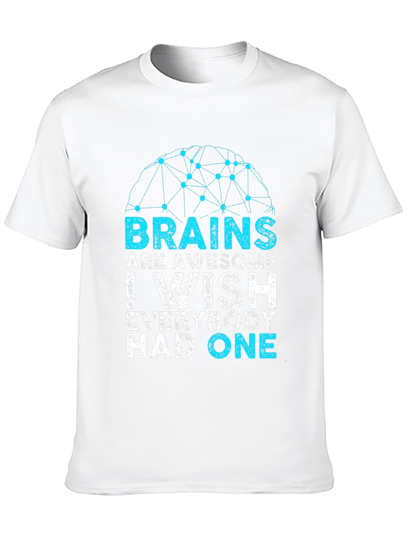 Brains Are Awesome Graphic T-Shirt