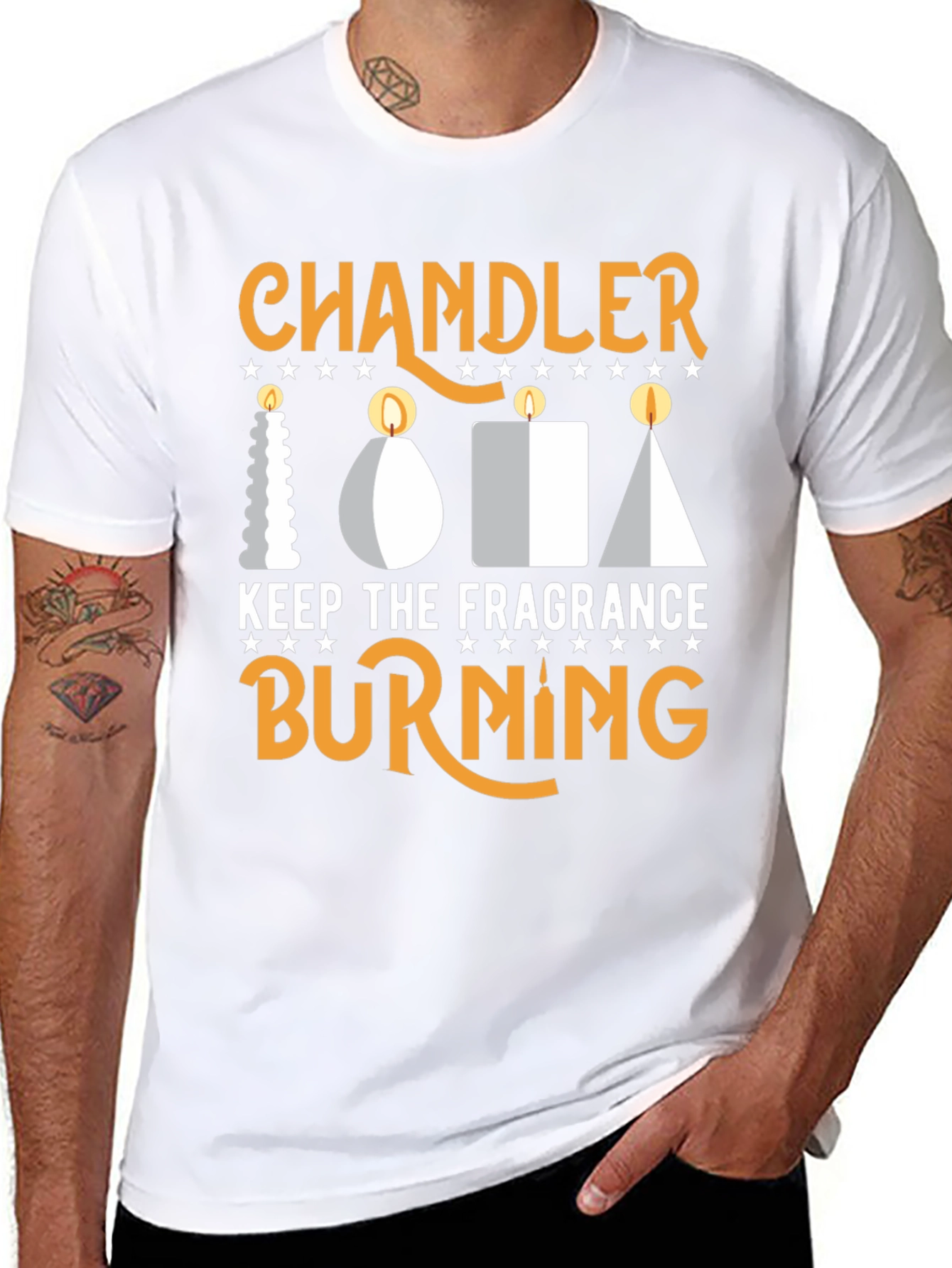 Chandler Keep The Fragrance Burning T-Shirt