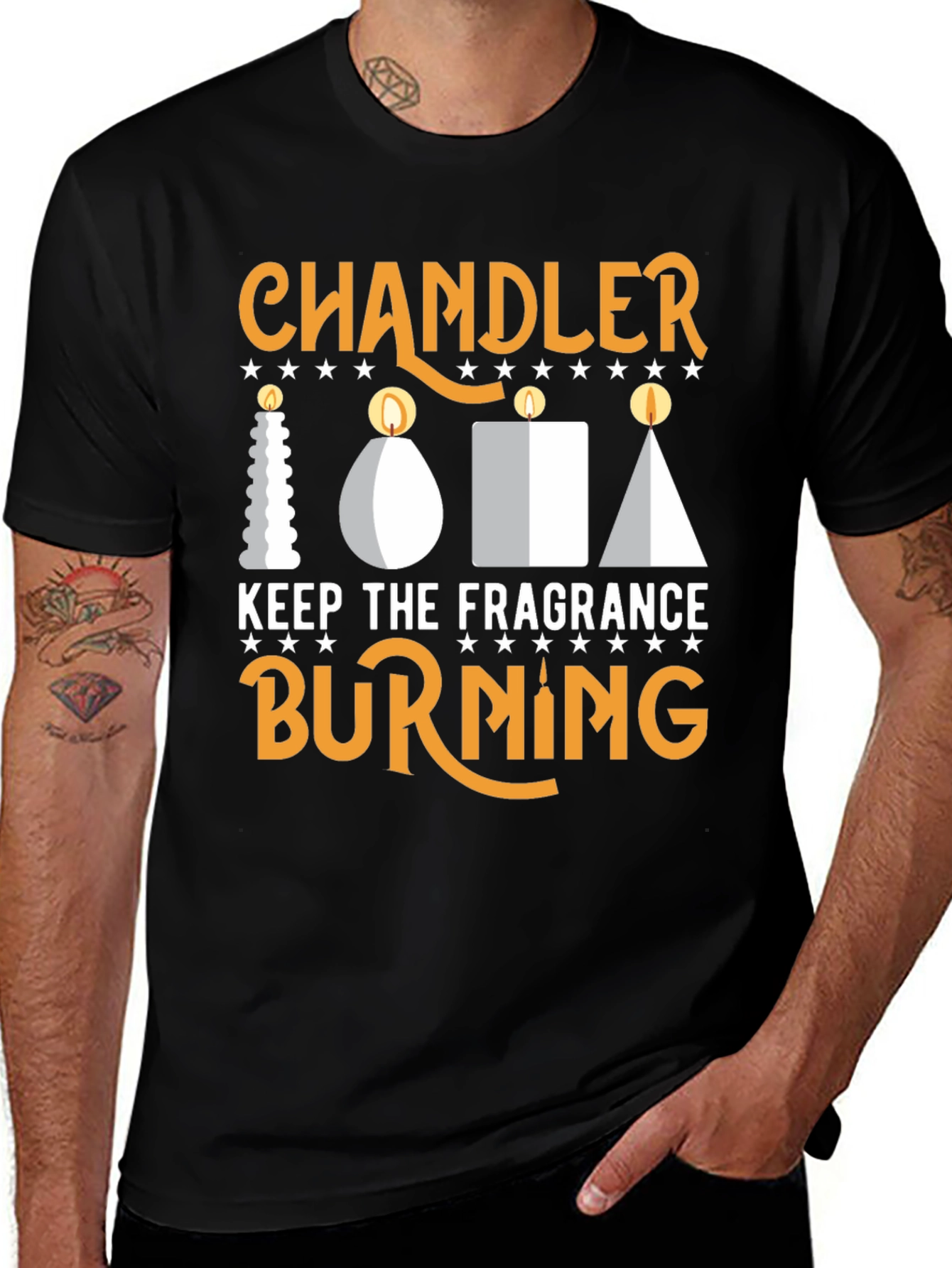 Chandler Keep The Fragrance Burning T-Shirt