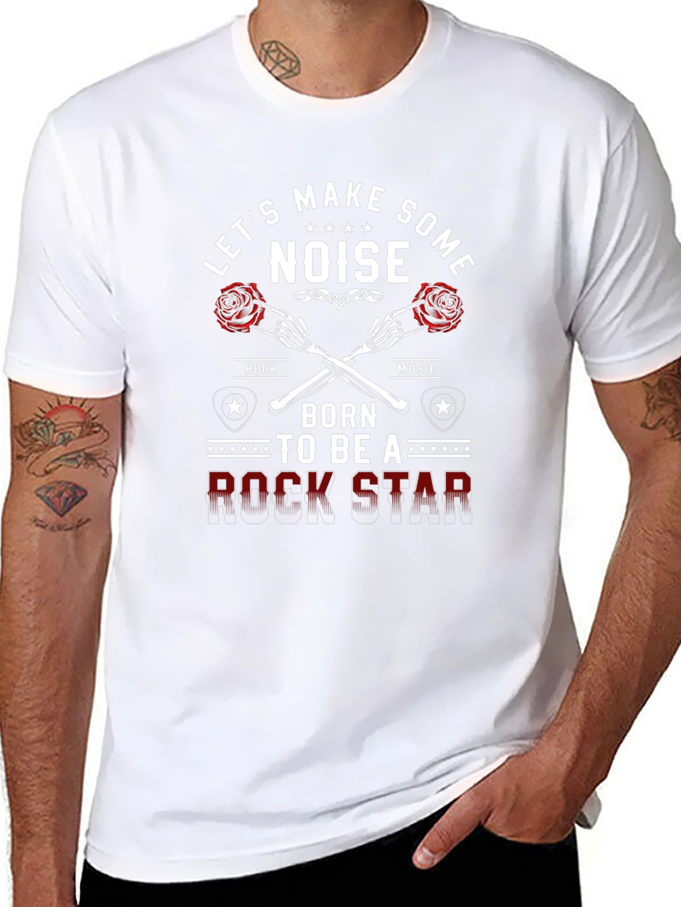 Rock Star T-Shirt - Lets Make Some Noise!