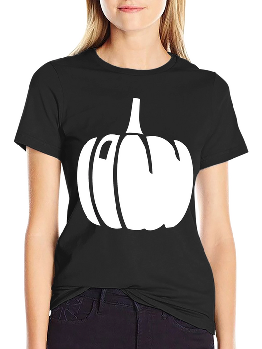 Pumpkin Graphic Tee - Spooky Season Style