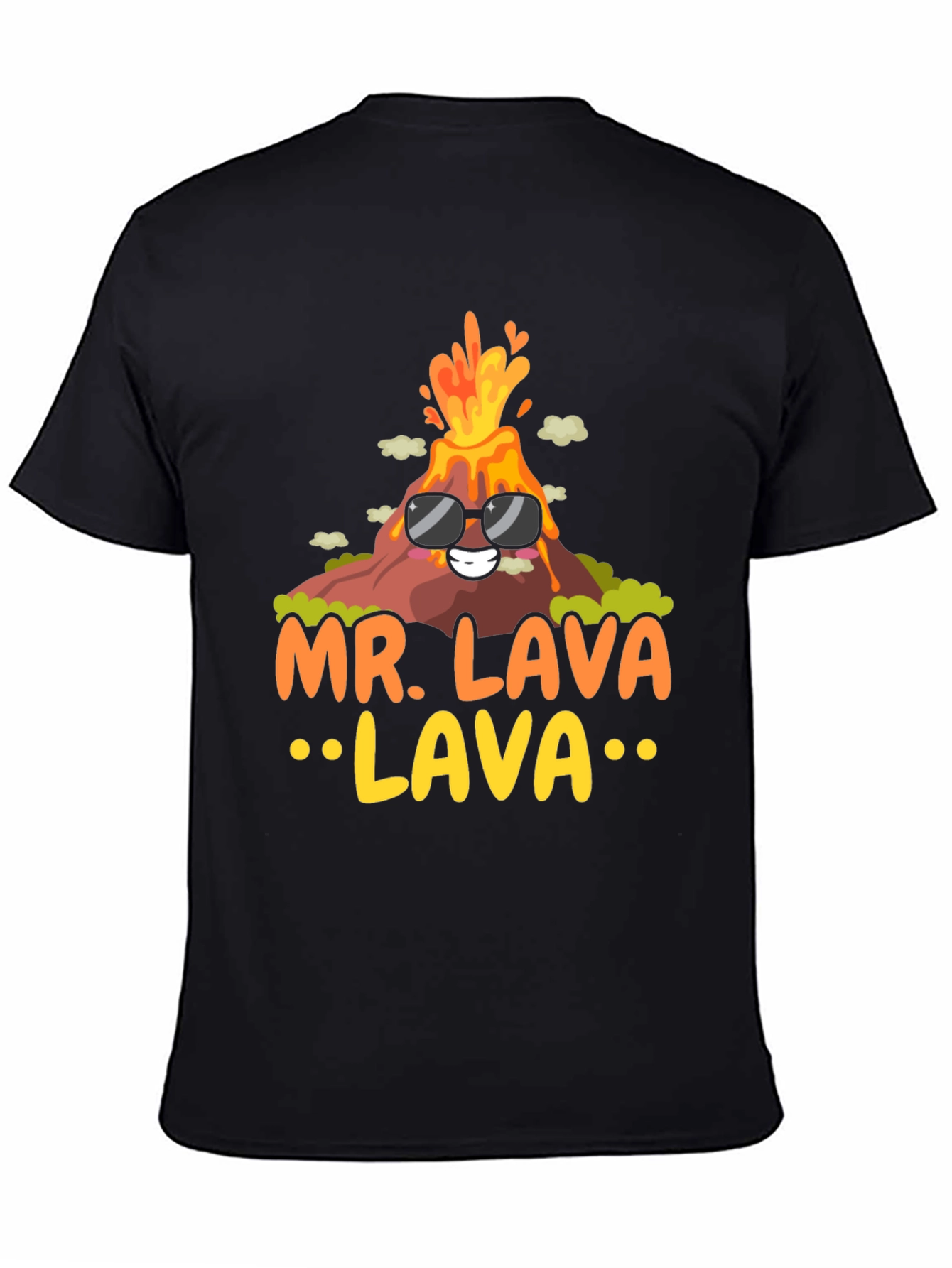 Mr. Lava Volcano T-Shirt - Cool Graphic Tee