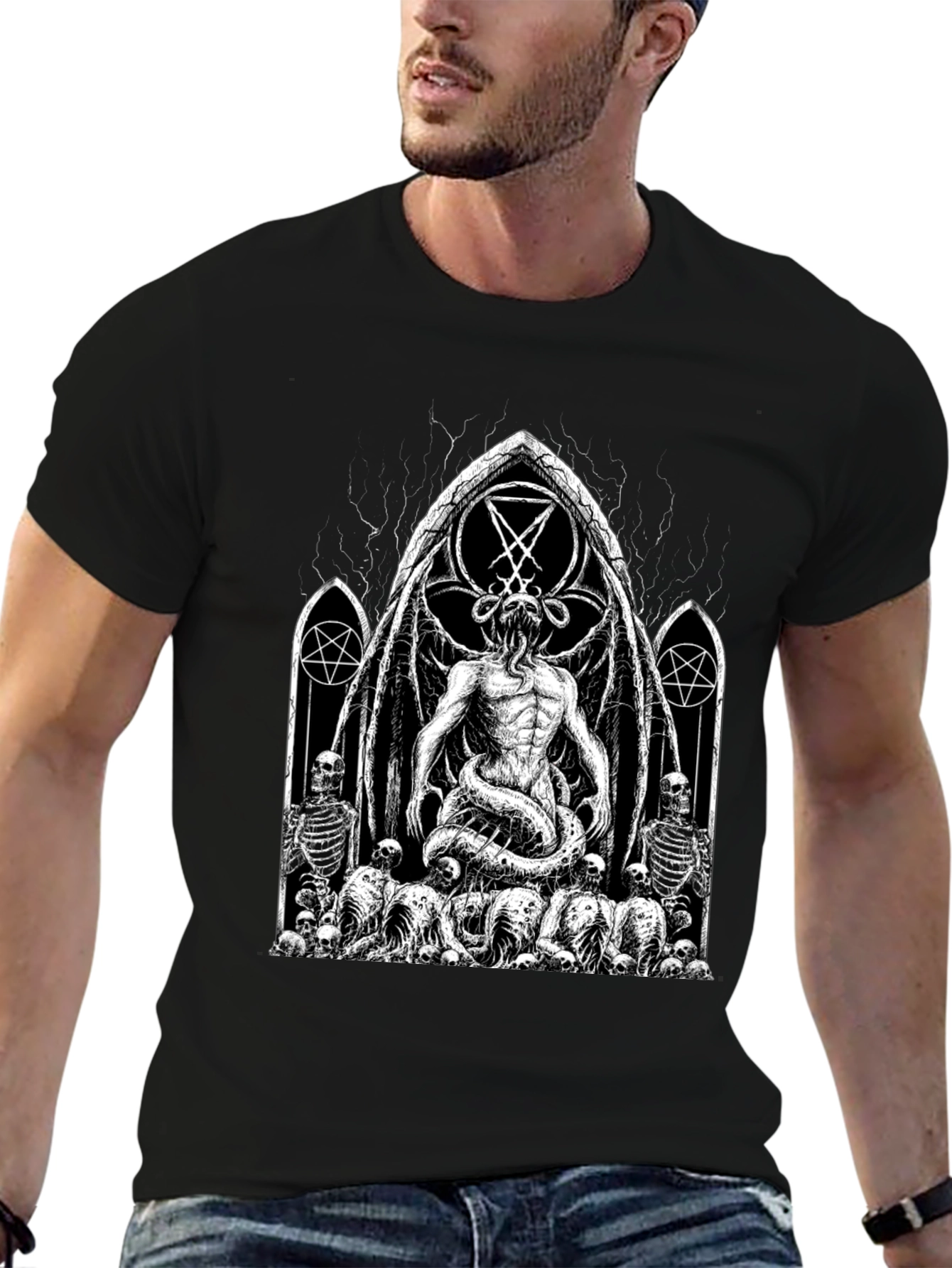 Occult Black Graphic Tee