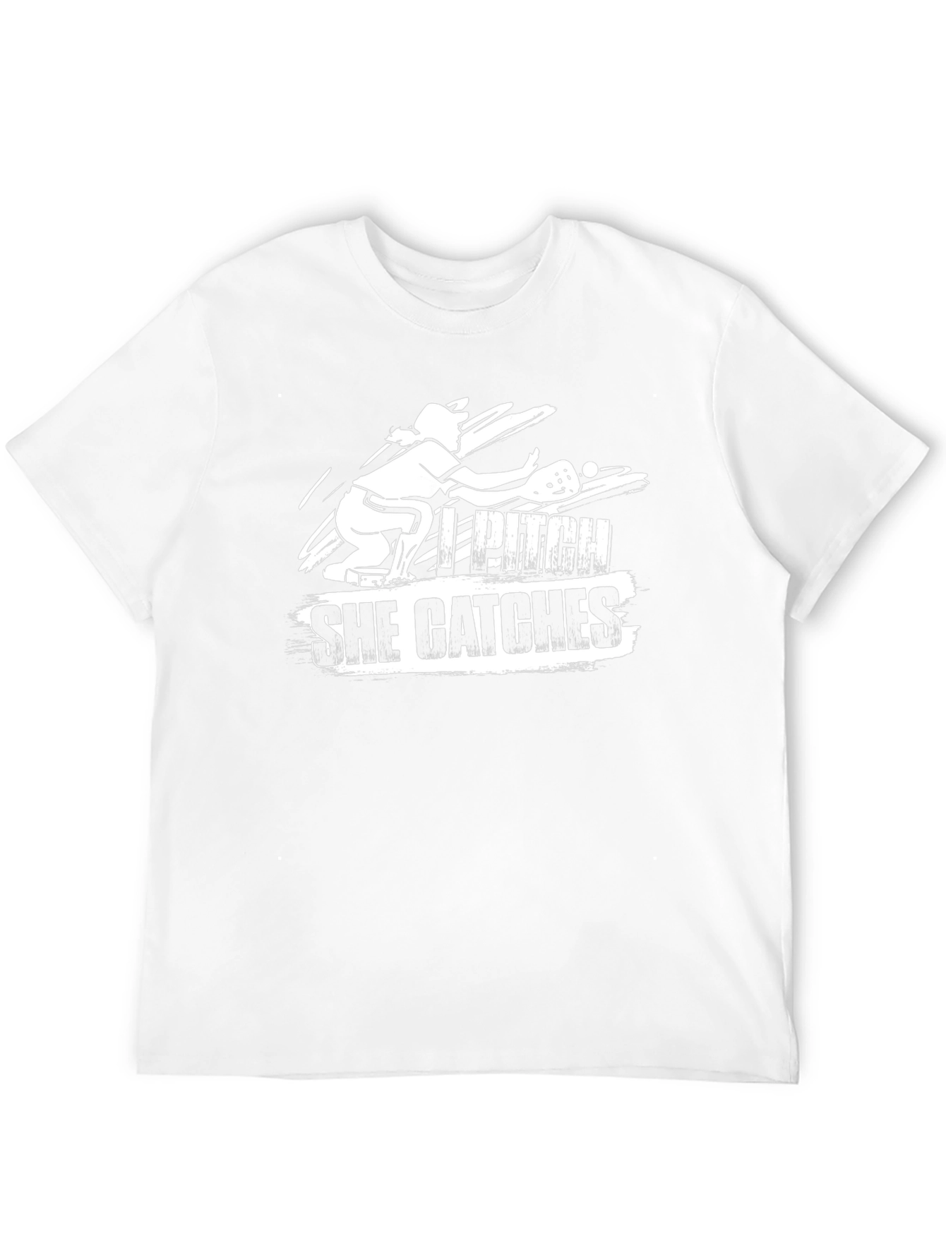 I Pitch She Catches Graphic Tee