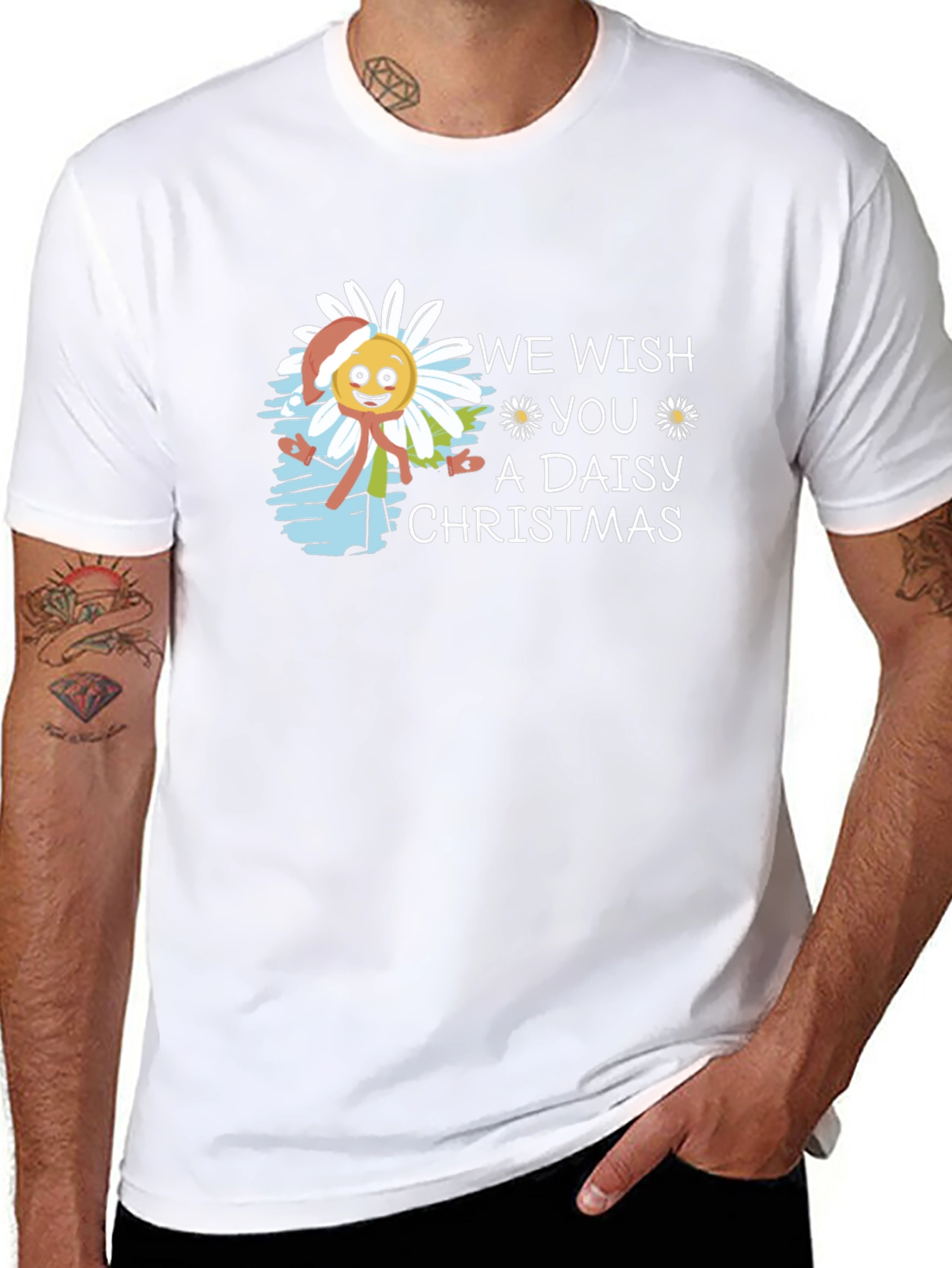 Daisy Christmas T-Shirt - Holiday Cheer