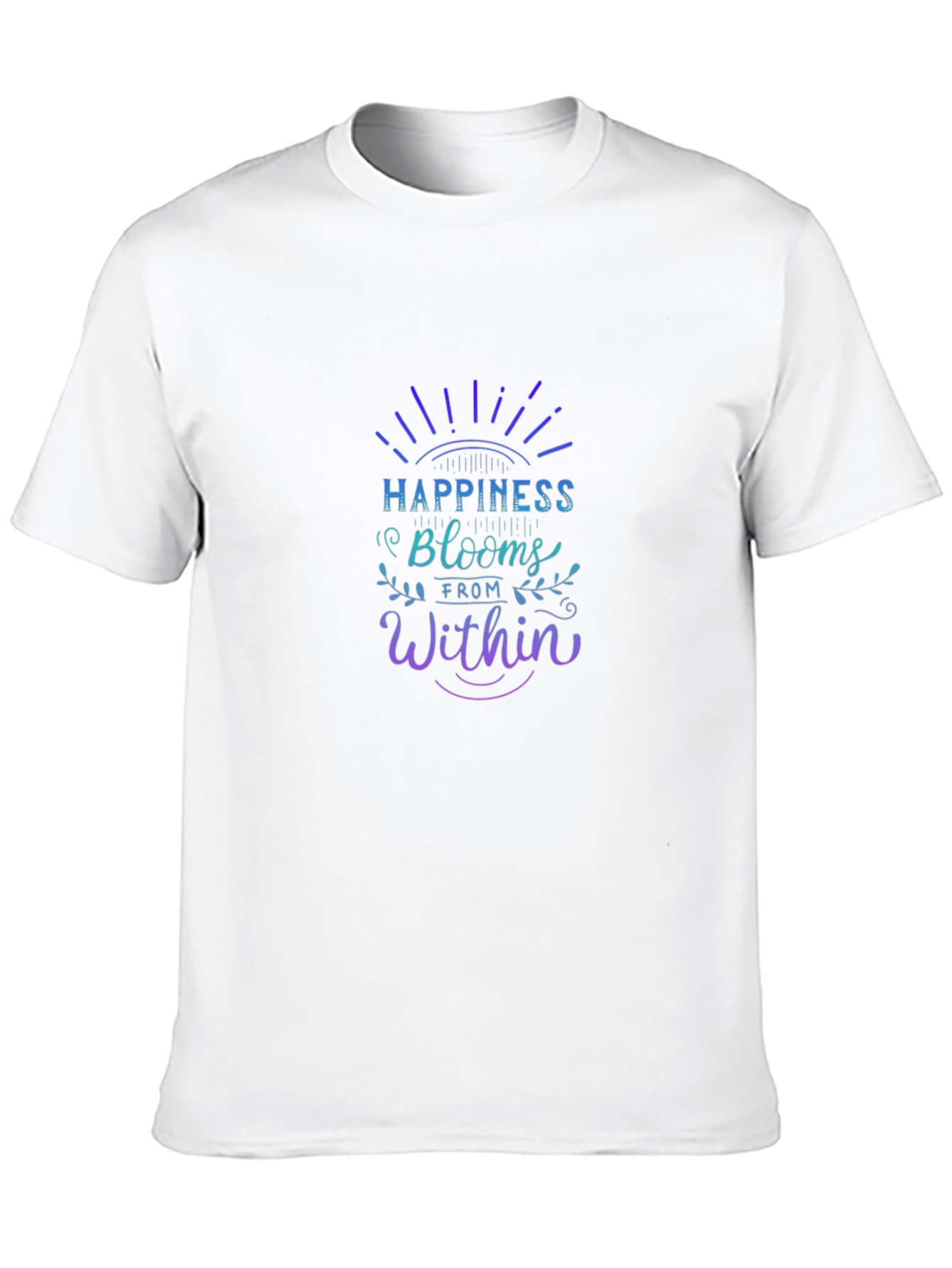 Happiness Blooms Within Graphic T-Shirt