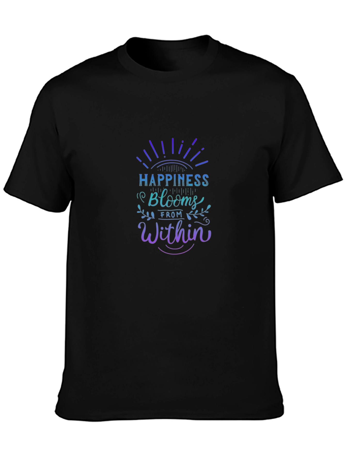 Happiness Blooms Within Graphic T-Shirt