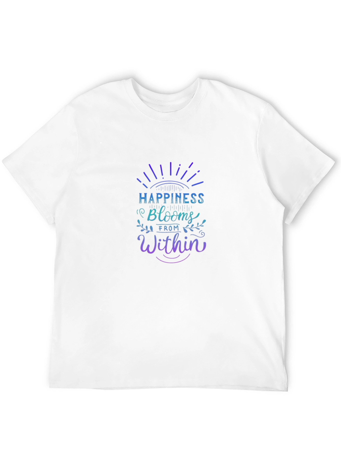 Happiness Blooms Within Graphic T-Shirt