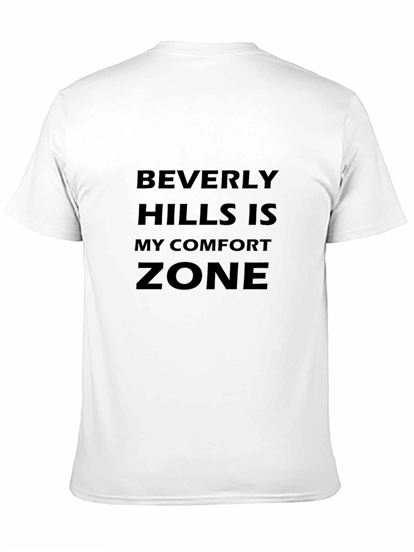 Beverly Hills Comfort Zone Black T-Shirt