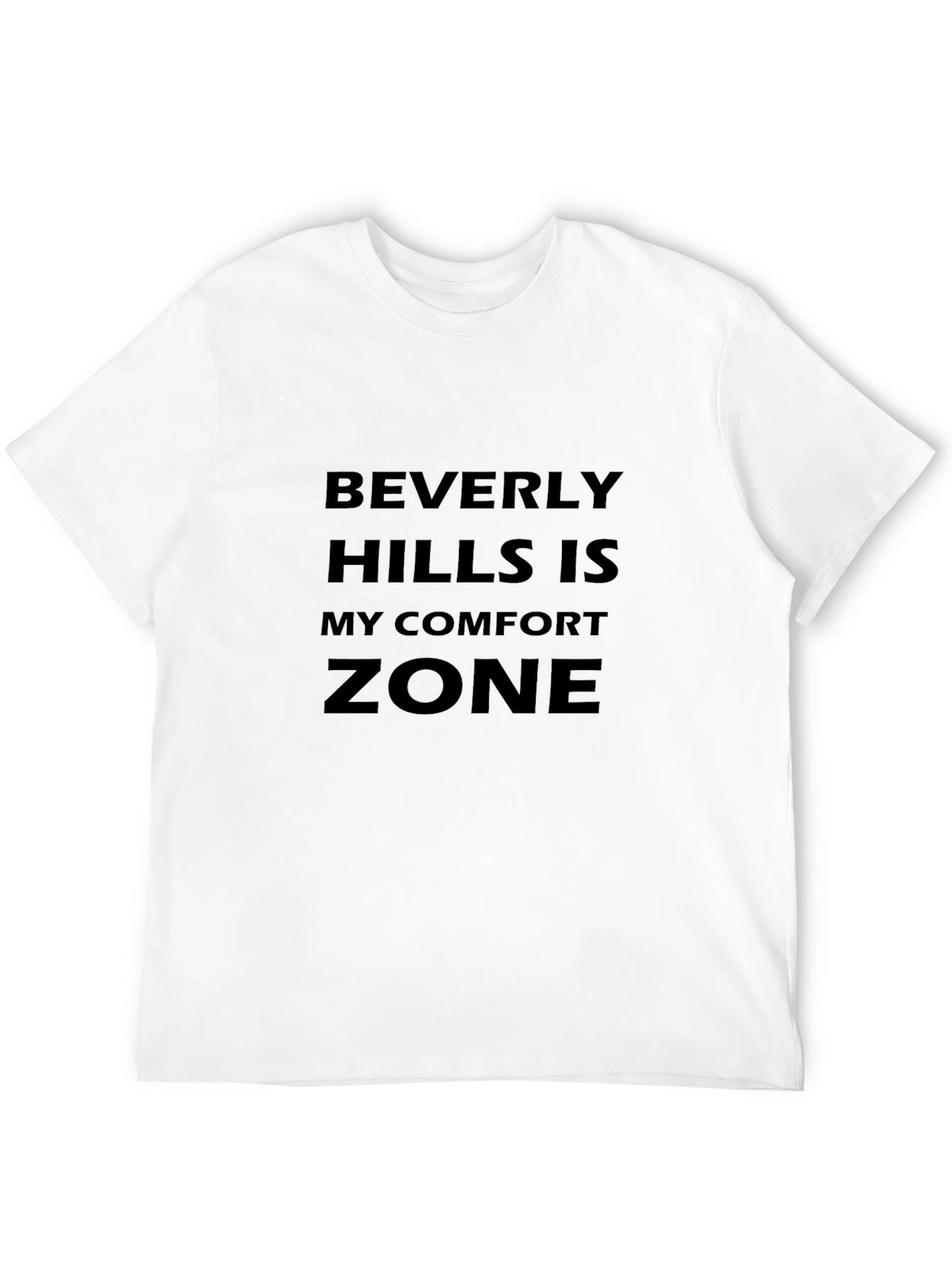 Beverly Hills Comfort Zone Black T-Shirt